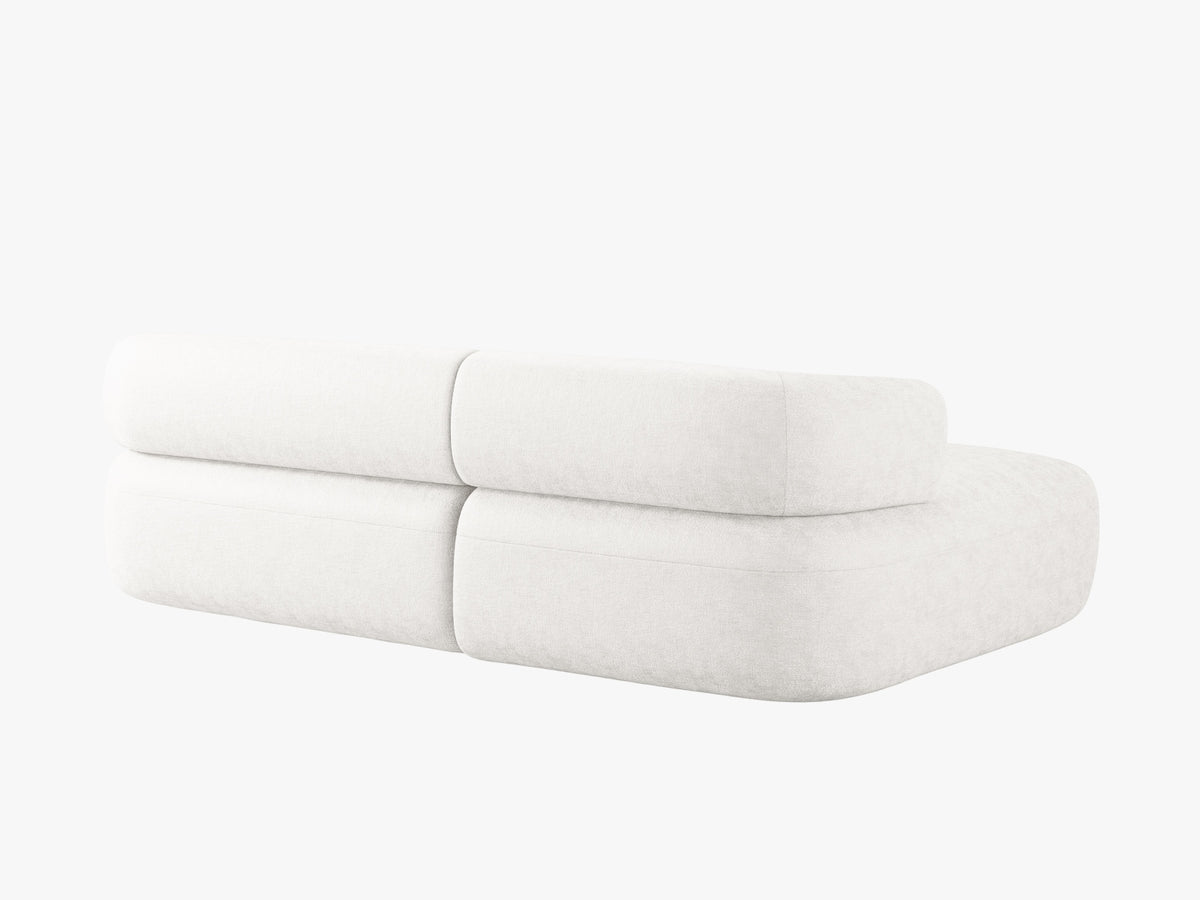 Jenny Ecksofa links 5 Sitzer in Light Beige-Perfect Harmony präsentiert im Onlineshop von KAQTU Design AG. L-Sofa links ist von Micadoni
