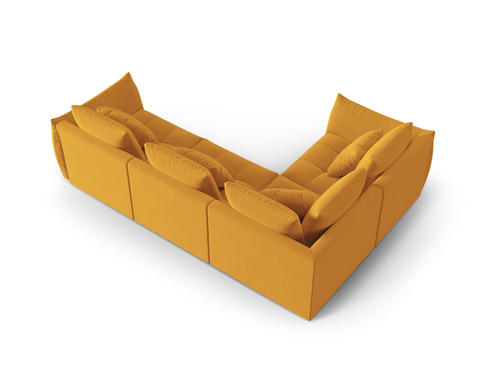 Erleben Sie das stilvolle Bloom Velour Modular Ecksofa links von Micadoni – ein 3-Sitzer im modernen Boho-Design, perfekt für Ihr Wohnzimmer. Viele Farben verfügbar!