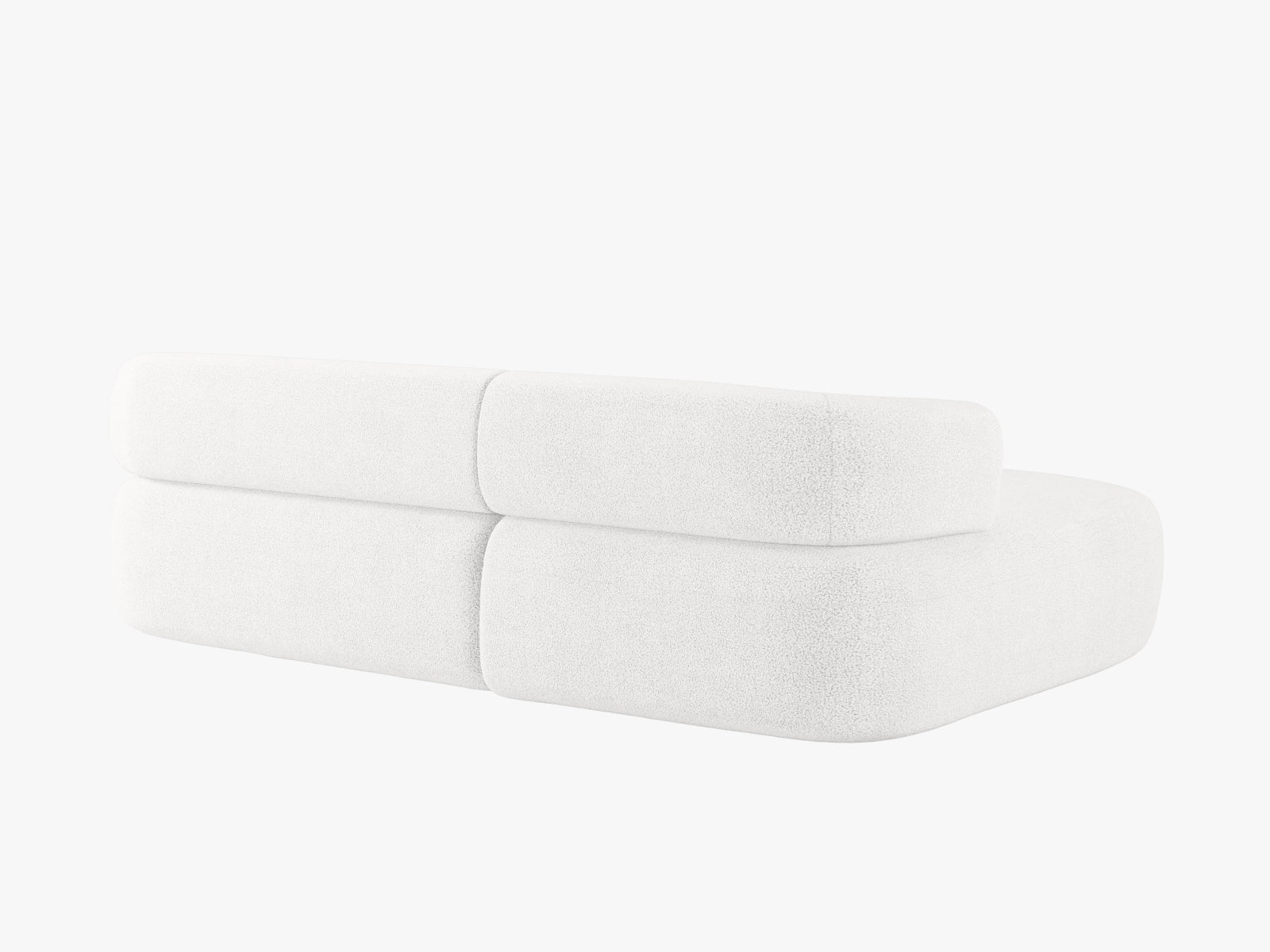 Jenny Ecksofa links 5 Sitzer in Ivory präsentiert im Onlineshop von KAQTU Design AG. Ecksofa links ist von Micadoni