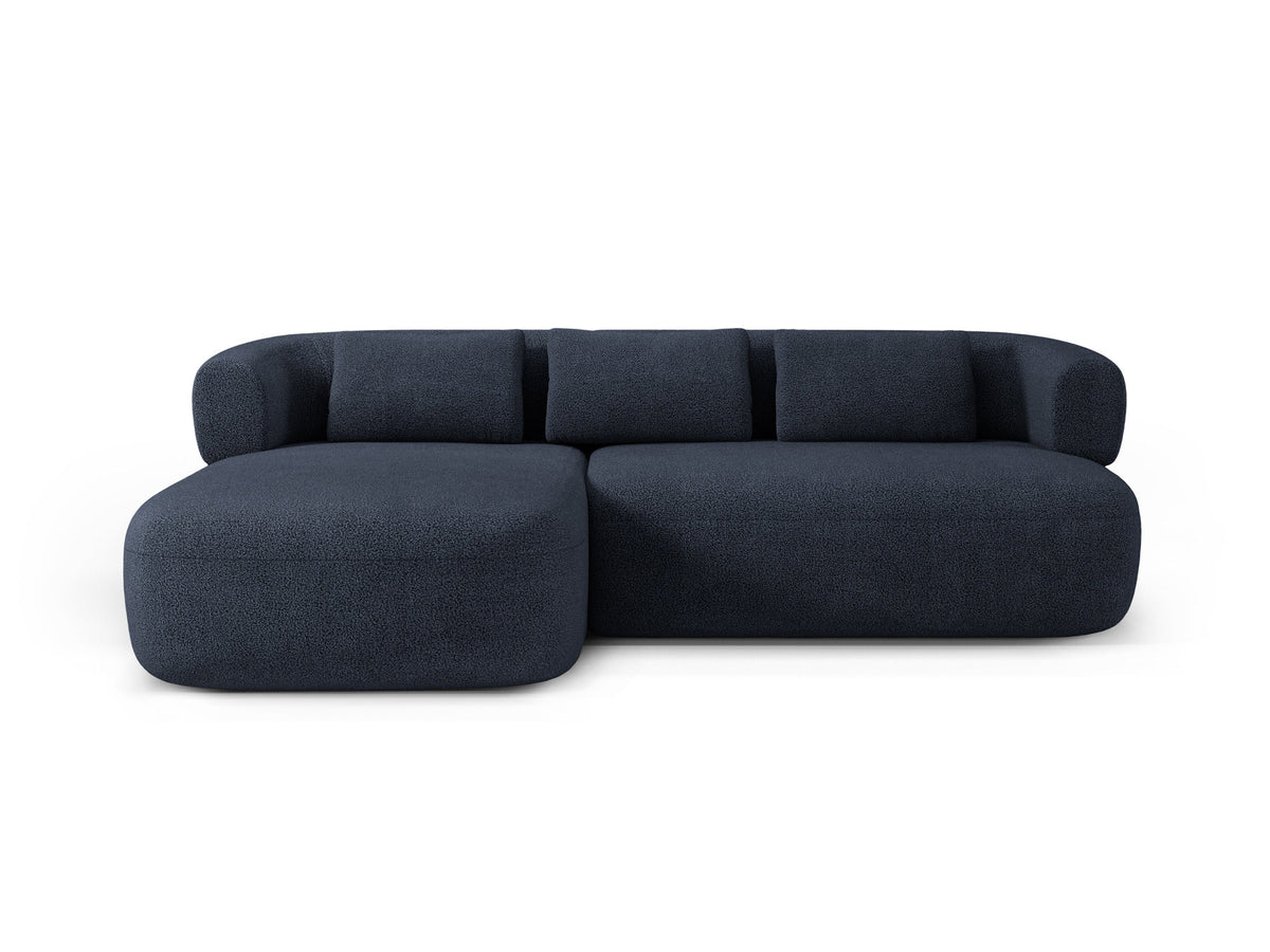 Jenny Ecksofa links 5 Sitzer in Dark Blue-Now or Never präsentiert im Onlineshop von KAQTU Design AG. L-Sofa links ist von Micadoni