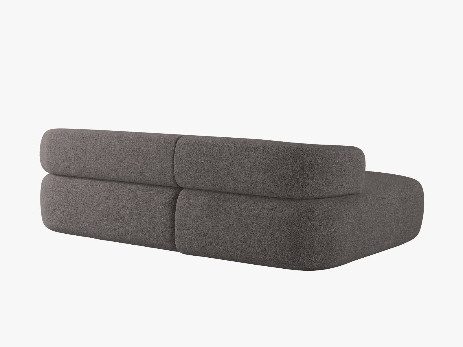Jenny Ecksofa links 5 Sitzer in Grey präsentiert im Onlineshop von KAQTU Design AG. Ecksofa links ist von Micadoni