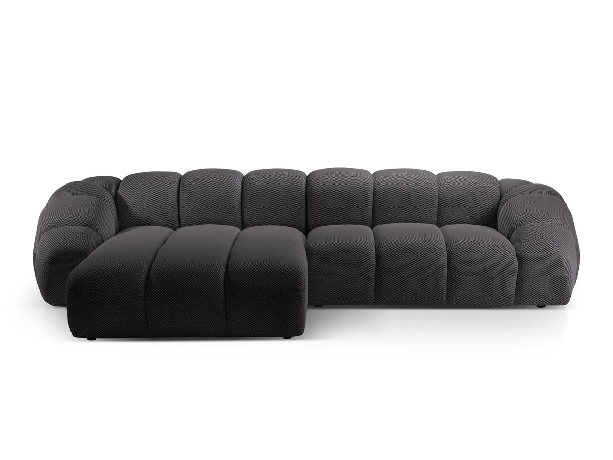 Diana Ecksofa links 4 Sitzer in Espresso-Sonic präsentiert im Onlineshop von KAQTU Design AG. L-Sofa links ist von Micadoni
