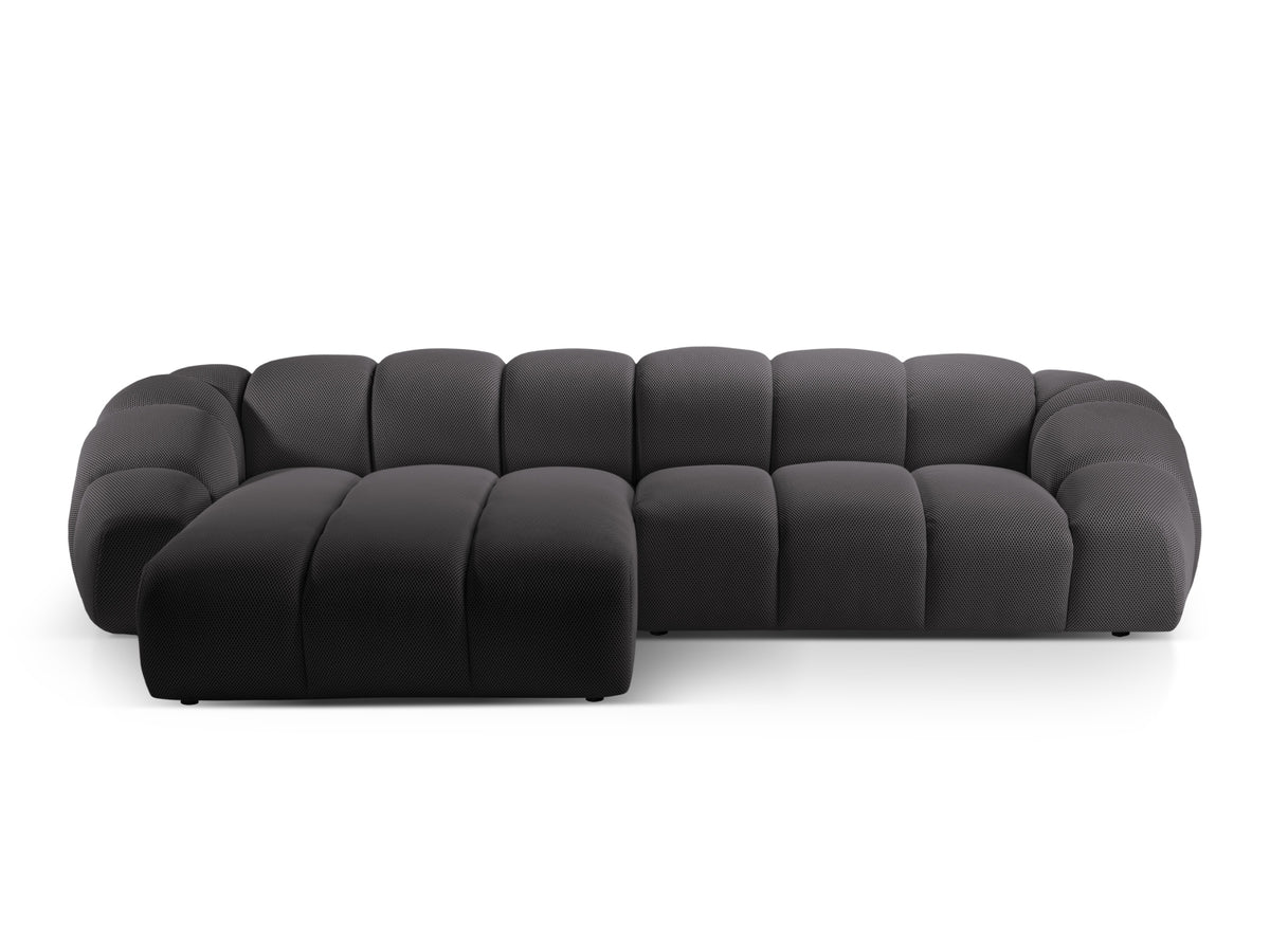 Diana Ecksofa links 4 Sitzer in Espresso-Sonic präsentiert im Onlineshop von KAQTU Design AG. L-Sofa links ist von Micadoni