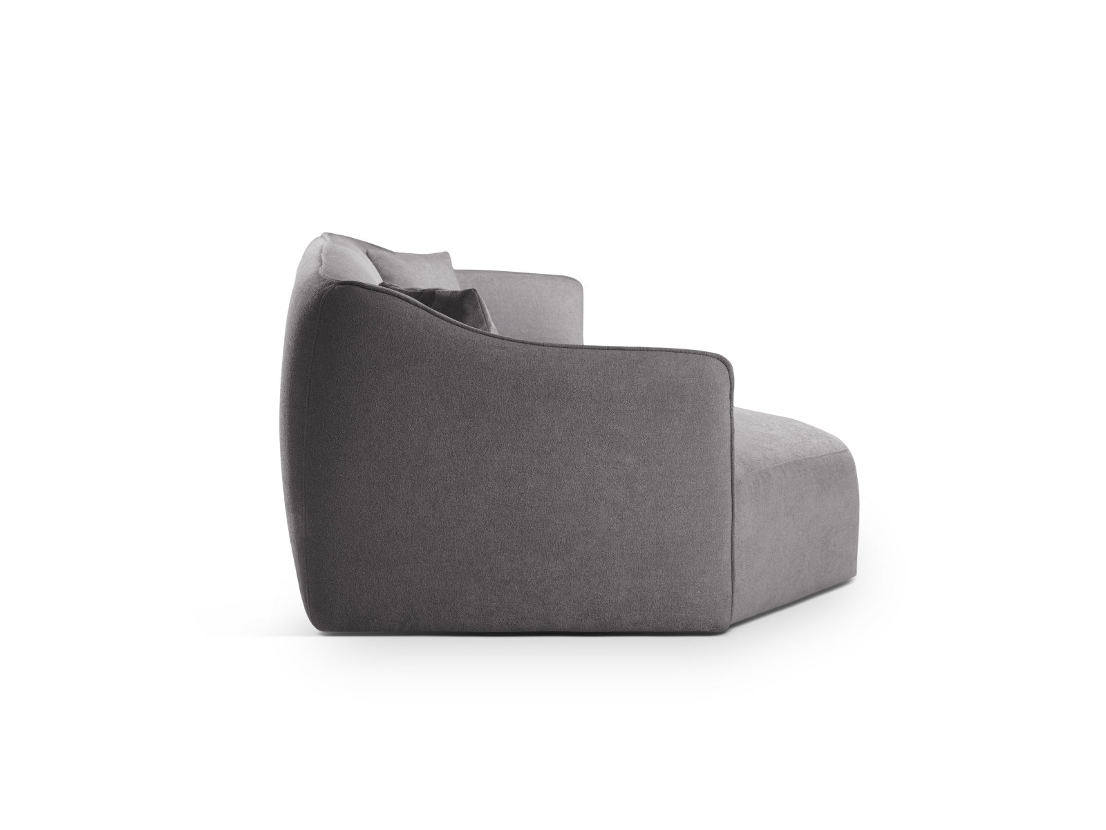 Entdecken Sie das Hailey Boucle Ecksofa links von Micadoni – ein stilvolles 5-Sitzer Sofa, das modernen Komfort und Eleganz vereint.