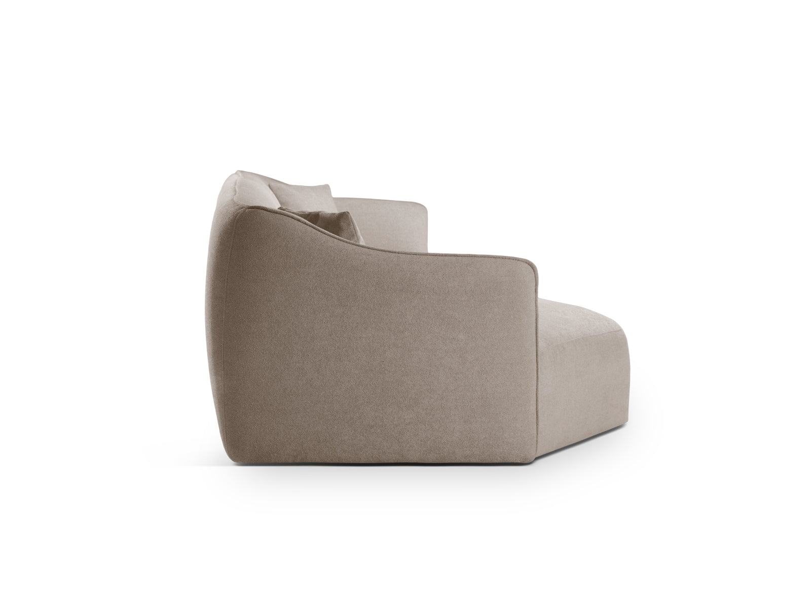 Erleben Sie das Hailey Boucle Ecksofa links von Micadoni – ein elegantes 5-Sitzer Sofa, das modernen Stil und höchsten Komfort bietet.