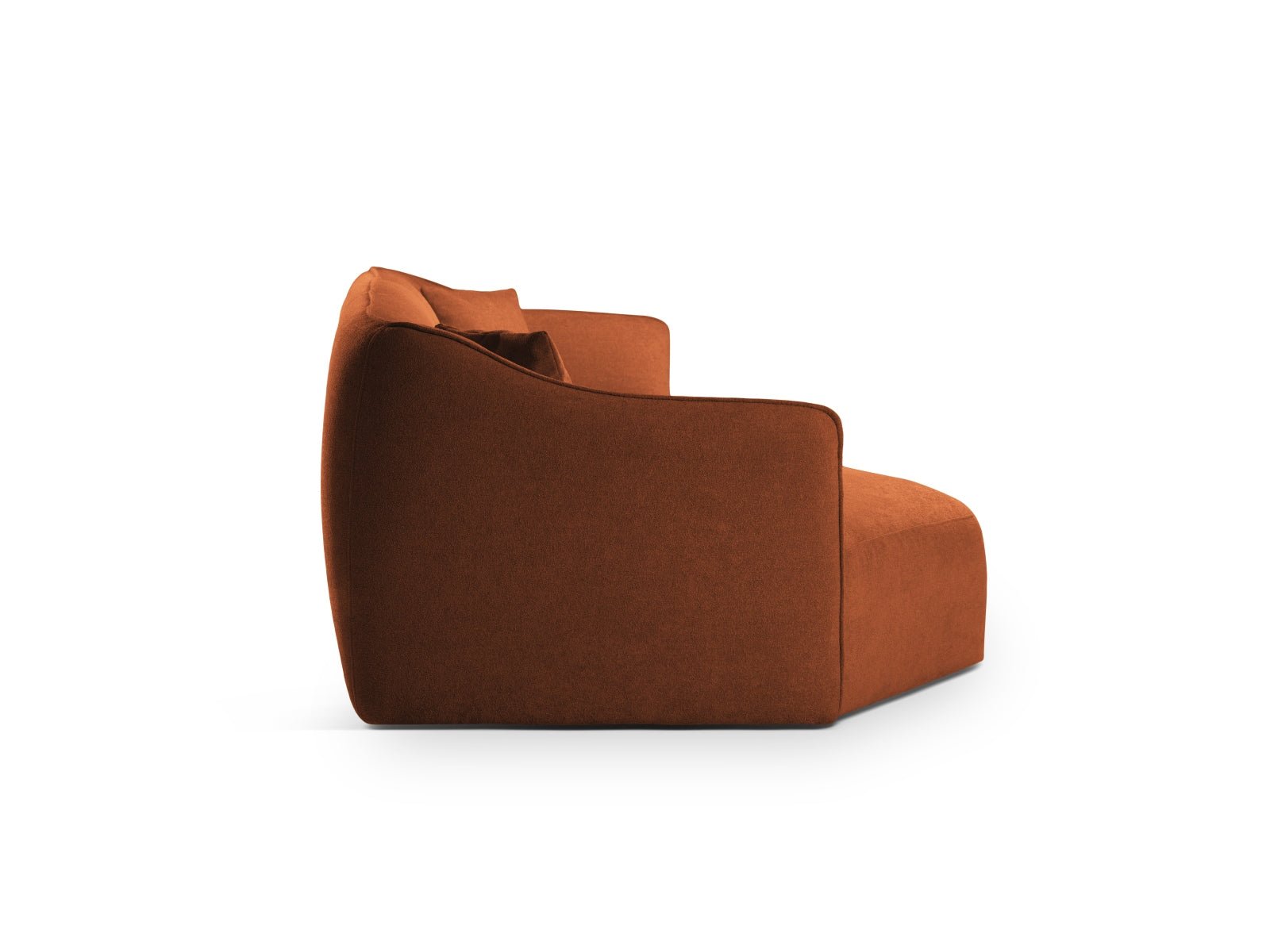 Erleben Sie das Hailey Boucle Ecksofa links von Micadoni – ein elegantes 5-Sitzer Sofa, das zeitgemässen Stil und höchsten Komfort bietet.