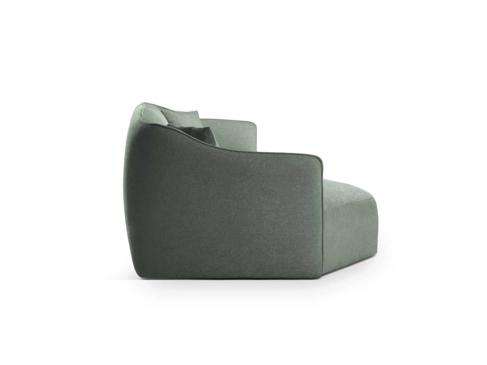 Erleben Sie das Hailey Boucle Ecksofa links von Micadoni – ein elegantes 5-Sitzer Sofa, das modernen Stil und höchsten Komfort bietet.