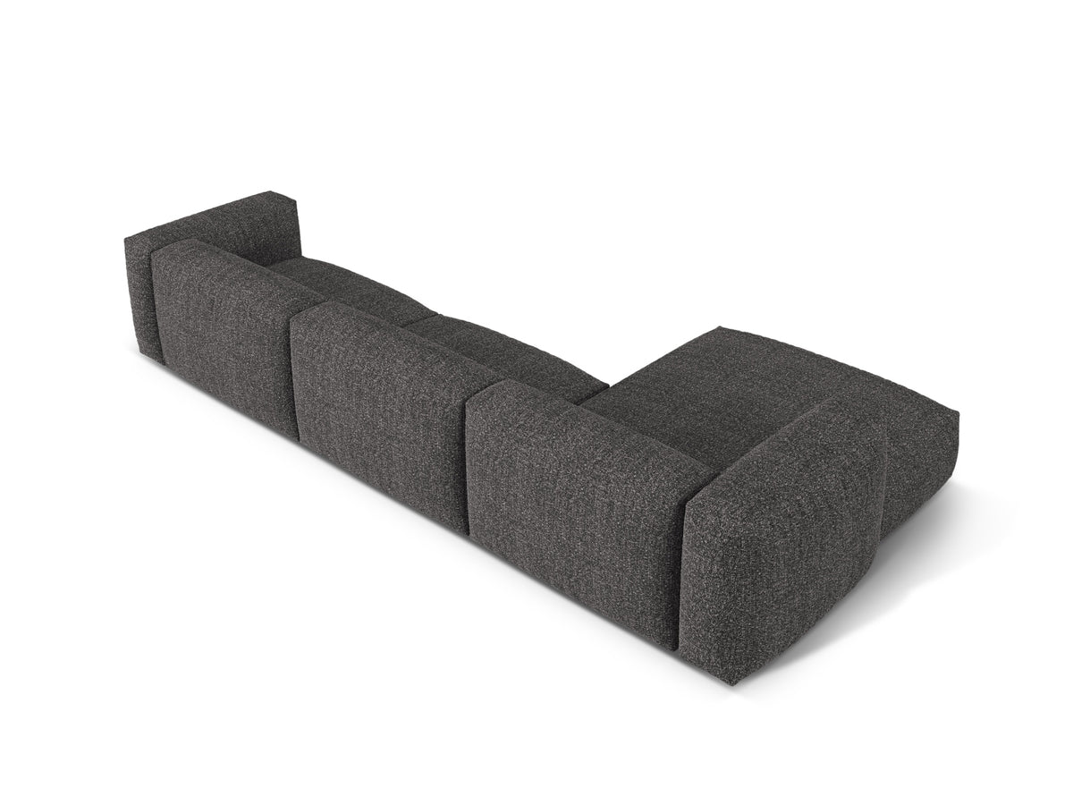 3-Sitzer Modular Ecksofa links Martina in Anthracite-Monet präsentiert im Onlineshop von KAQTU Design AG. Ecksofa links ist von Micadoni