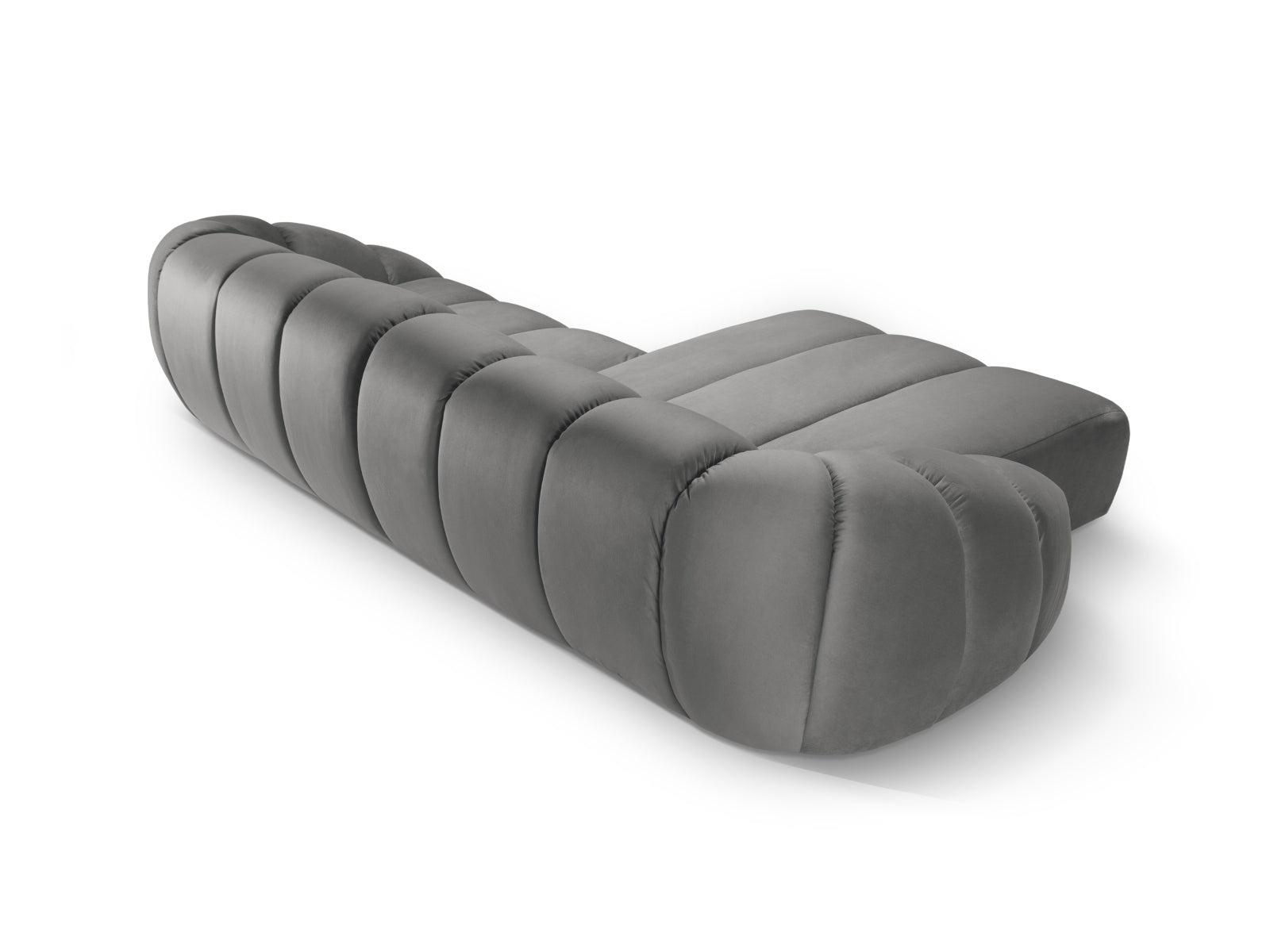 Entdecken Sie das elegante Diana Velour links Ecksofa 4 Sitzer von Micadoni – hochwertiges Velours, zeitgemässes Design und maximaler Sitzkomfort für Ihr Wohnzimmer.