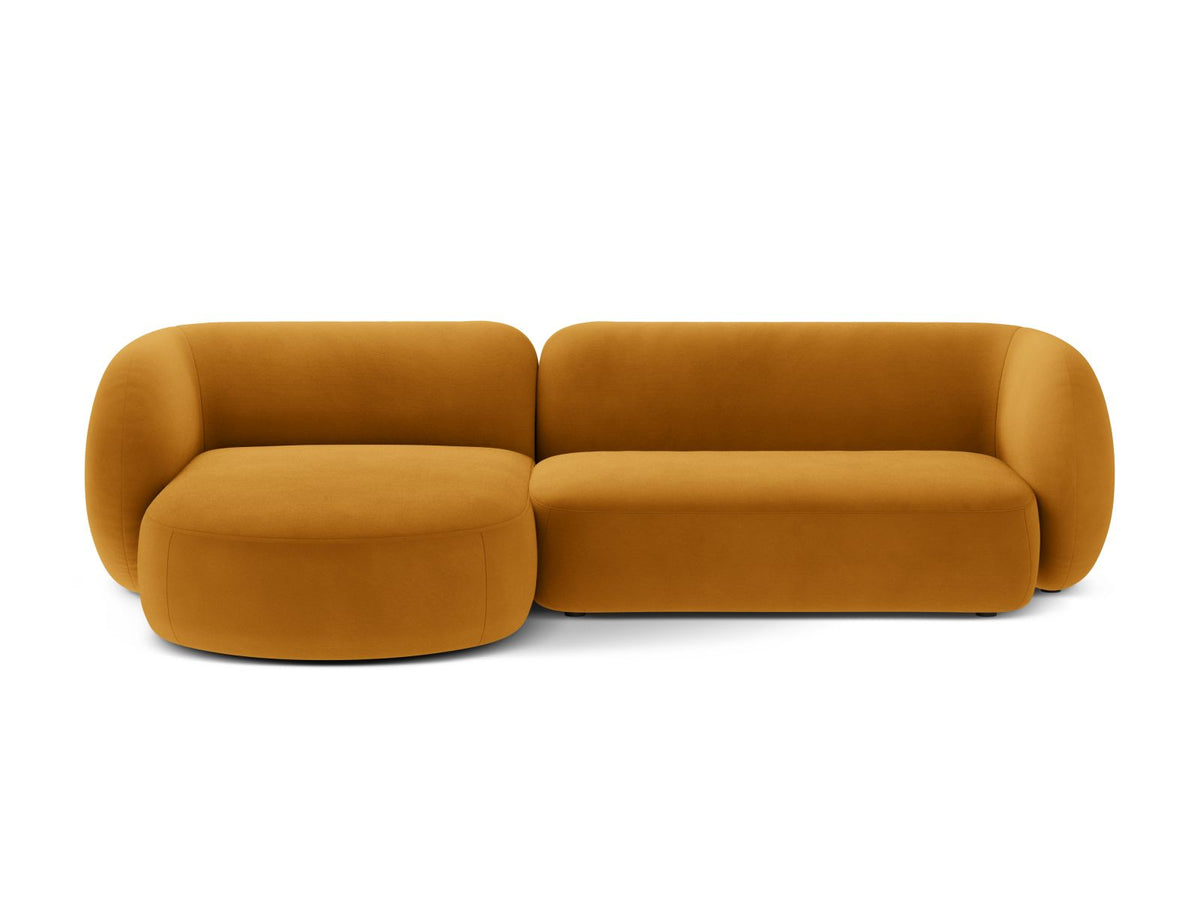 3-Sitzer Modular Ecksofa links Kate in Yellow-Salvador präsentiert im Onlineshop von KAQTU Design AG. Ecksofa links ist von Micadoni