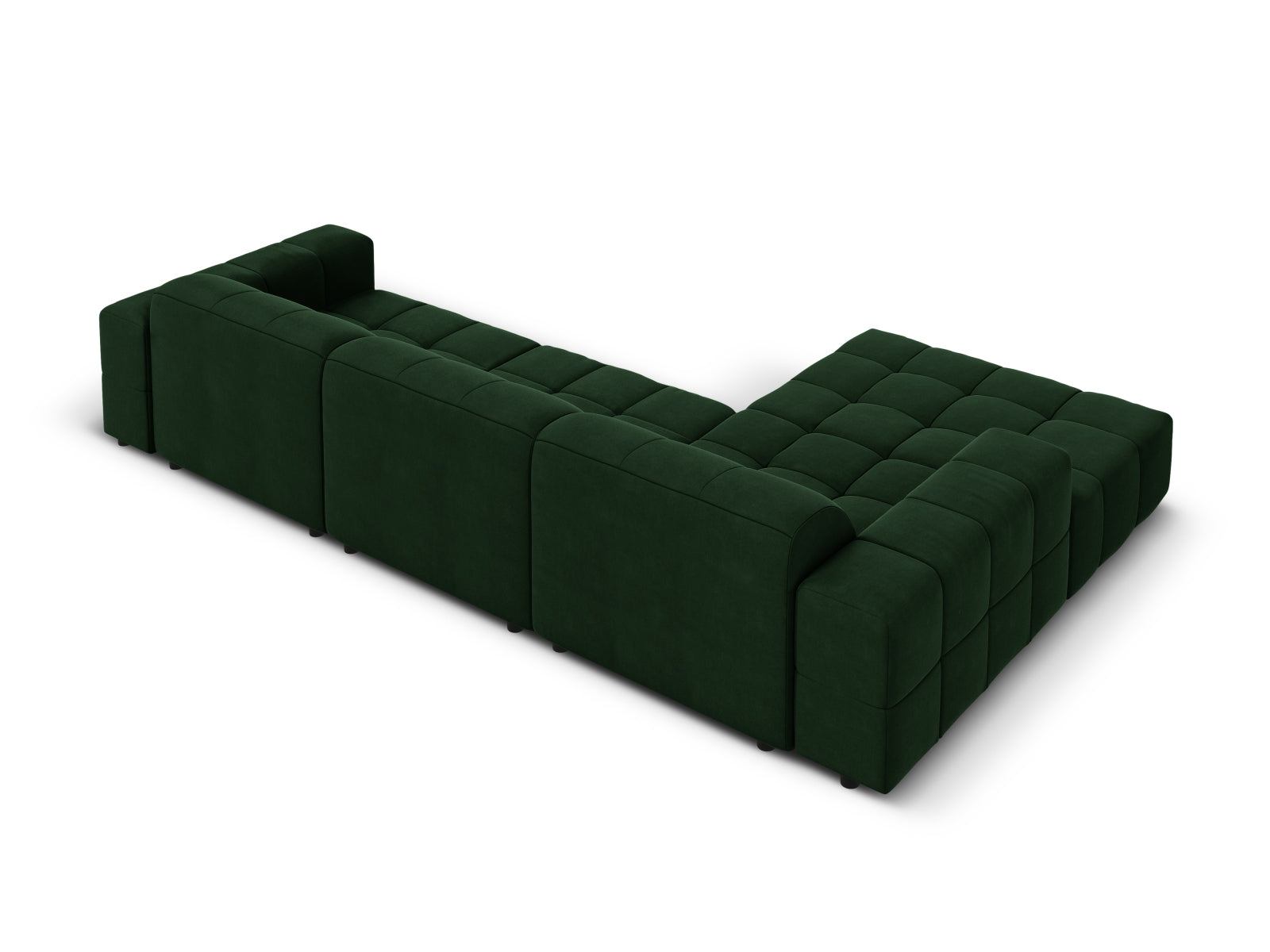 Erleben Sie das elegante Jennifer Velour links Ecksofa 4 Sitzer von Micadoni – hochwertiger Velours, zeitgemässes Design und maximaler Komfort für Ihr Zuhause.