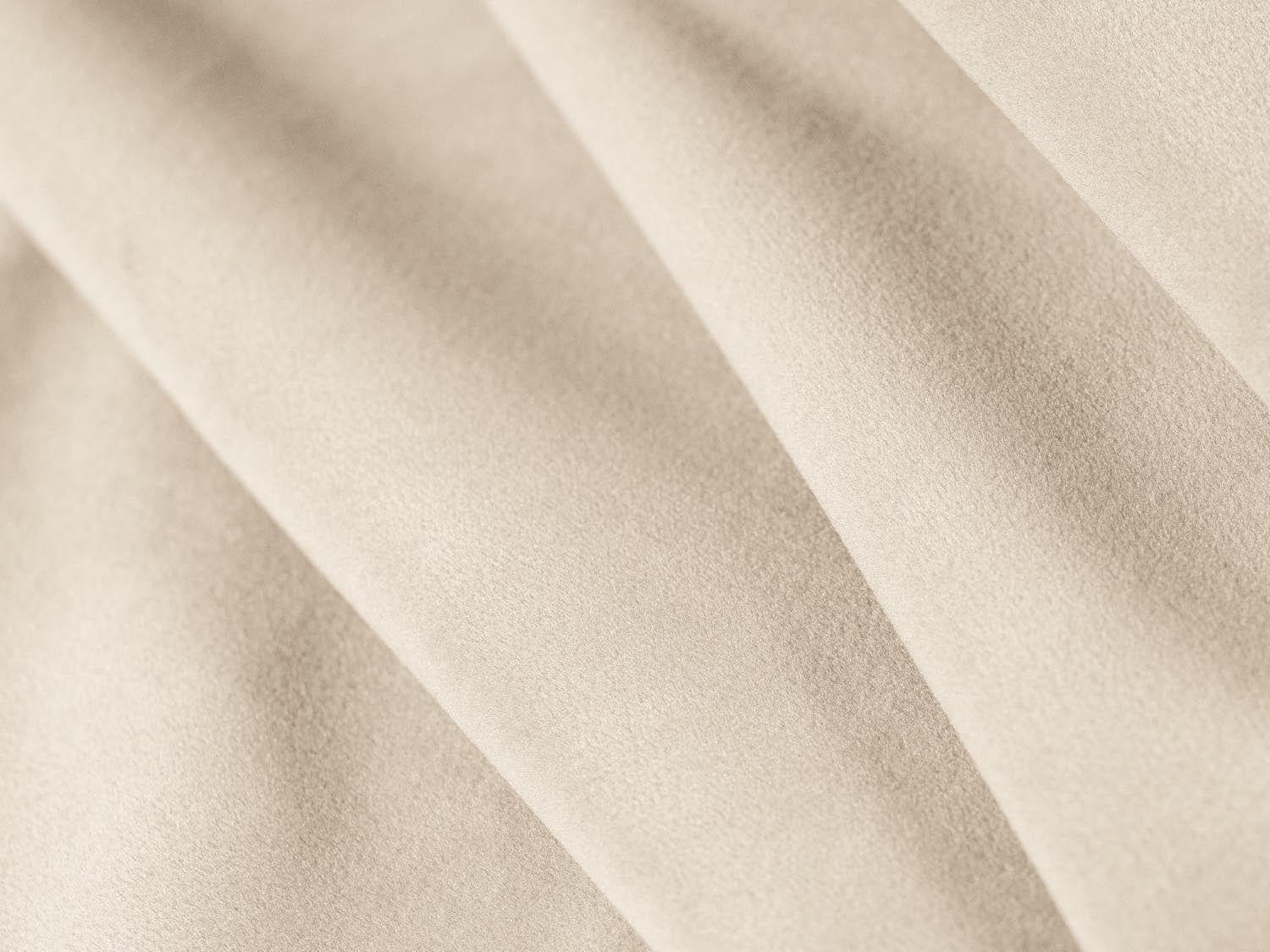Jodie Velour modulares Ecksofa links 4 Sitzer in Light Beige präsentiert im Onlineshop von KAQTU Design AG. Ecksofa links ist von Micadoni