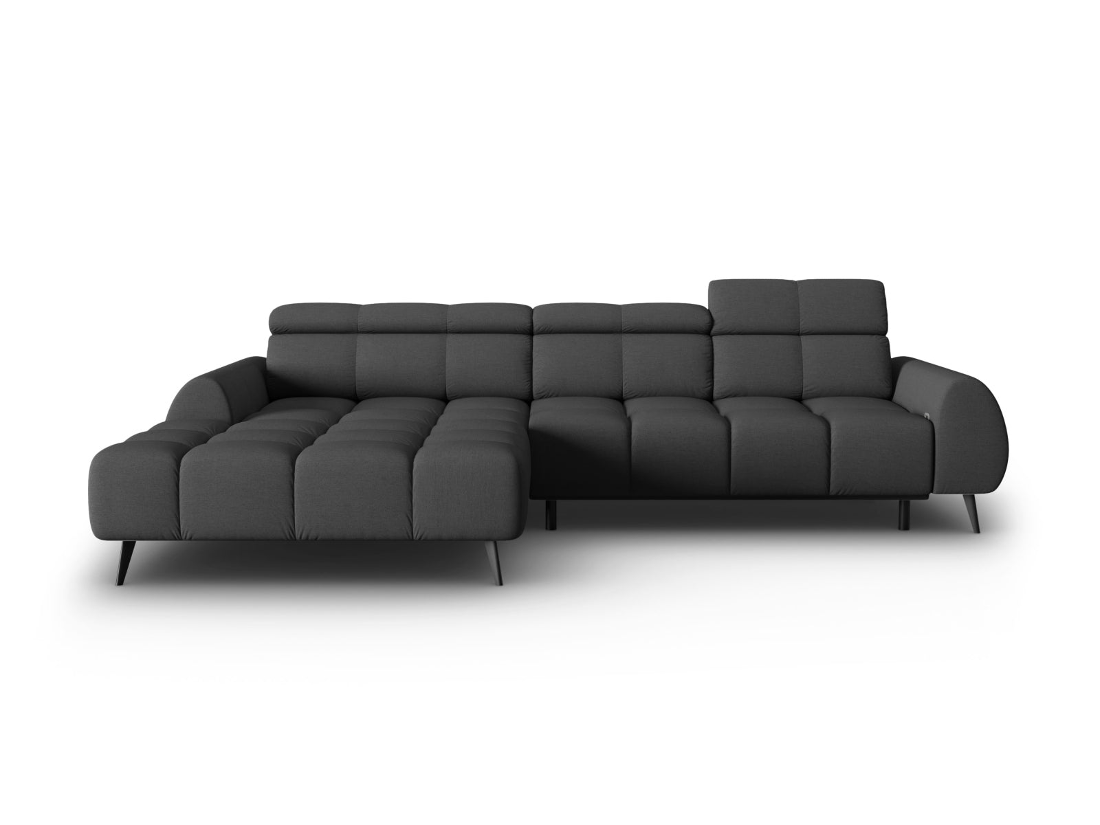 Entdecken Sie das Alyse Electric Ecksofa links 5 Sitzer von Micadoni – modernes Design und luxuriöser Komfort für Ihr Zuhause.