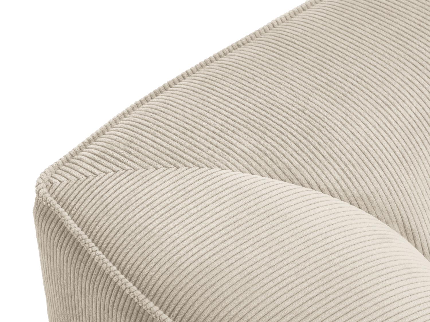Ruby Modulares Ecksofa links 5 Sitzer in Light Beige präsentiert im Onlineshop von KAQTU Design AG. Ecksofa links ist von Micadoni