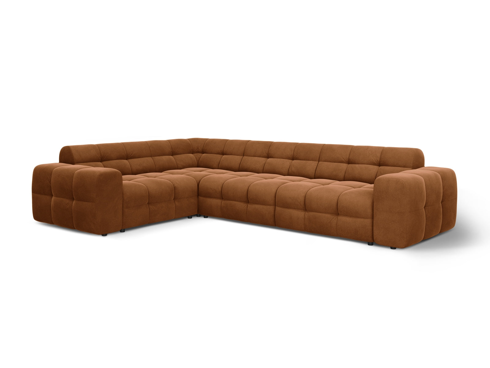 Entdecken Sie das Kendal Velour Ecksofa 6 Sitzer von Micadoni – stilvolles Design, grosszügige Sitzfläche und ultimativer Komfort für Ihr Zuhause.