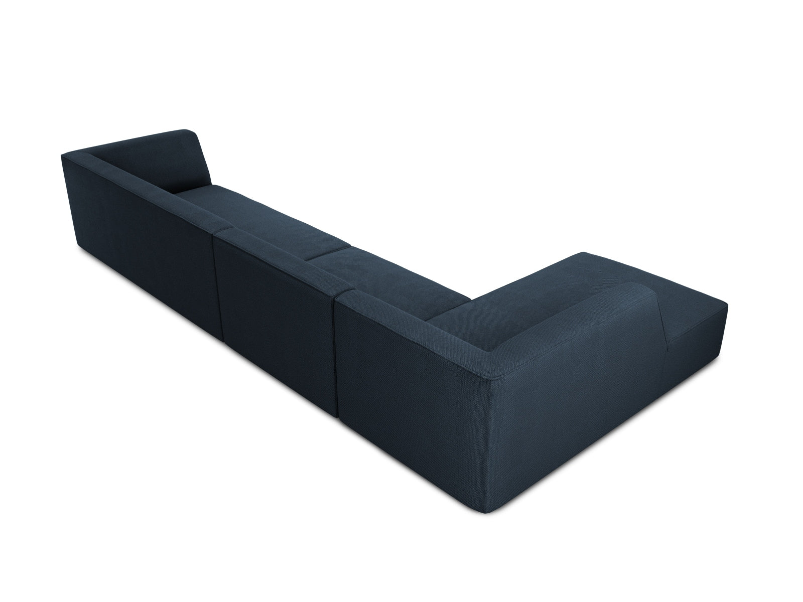 Ruby Modulares Ecksofa links 5 Sitzer in Navy Blue präsentiert im Onlineshop von KAQTU Design AG. Ecksofa links ist von Micadoni