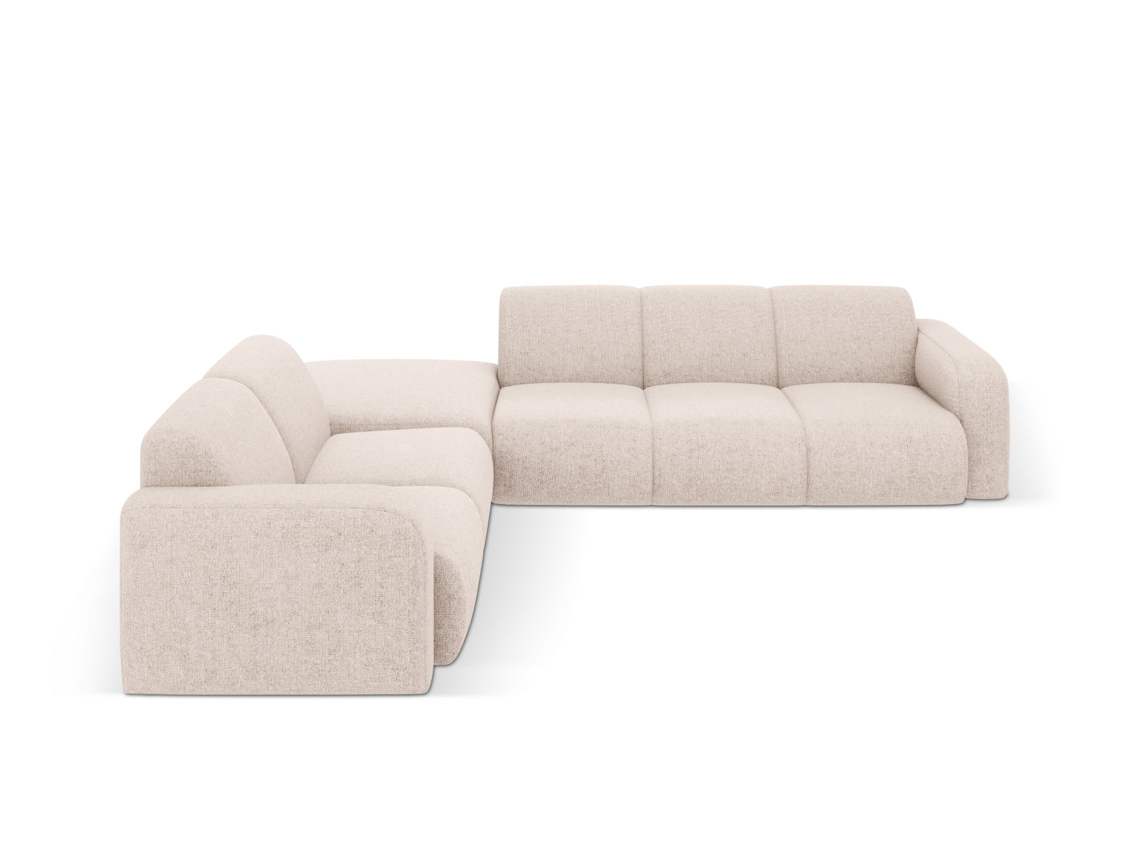 Molino Ecksofa links 6 Sitzer in Beige präsentiert im Onlineshop von KAQTU Design AG. Ecksofa links ist von Micadoni