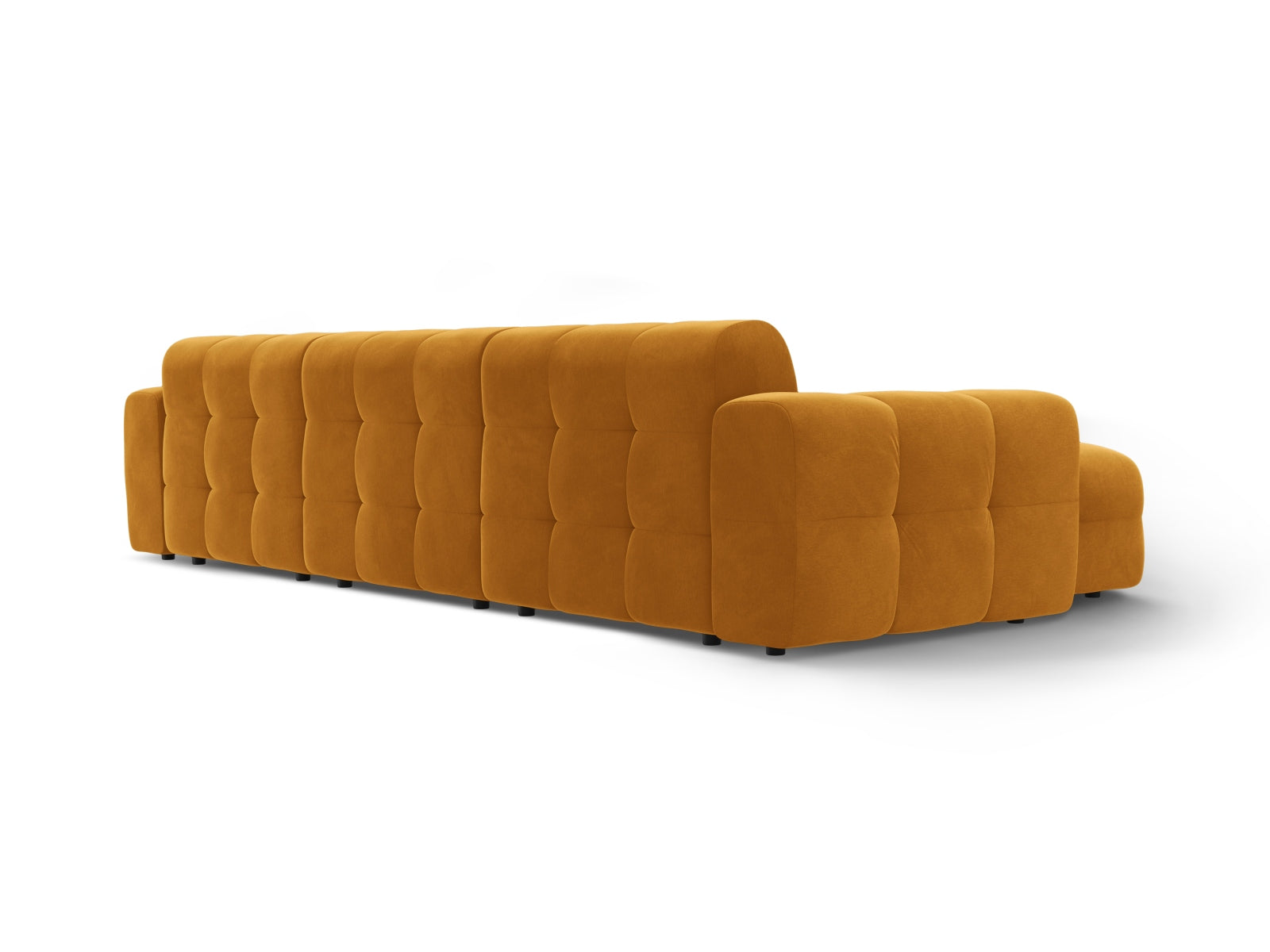 Entdecken Sie das Kendal Velour links Ecksofa 5 Sitzer von Micadoni – stilvolles Design, grosszügige Sitzfläche und höchsten Komfort für Ihr Zuhause.