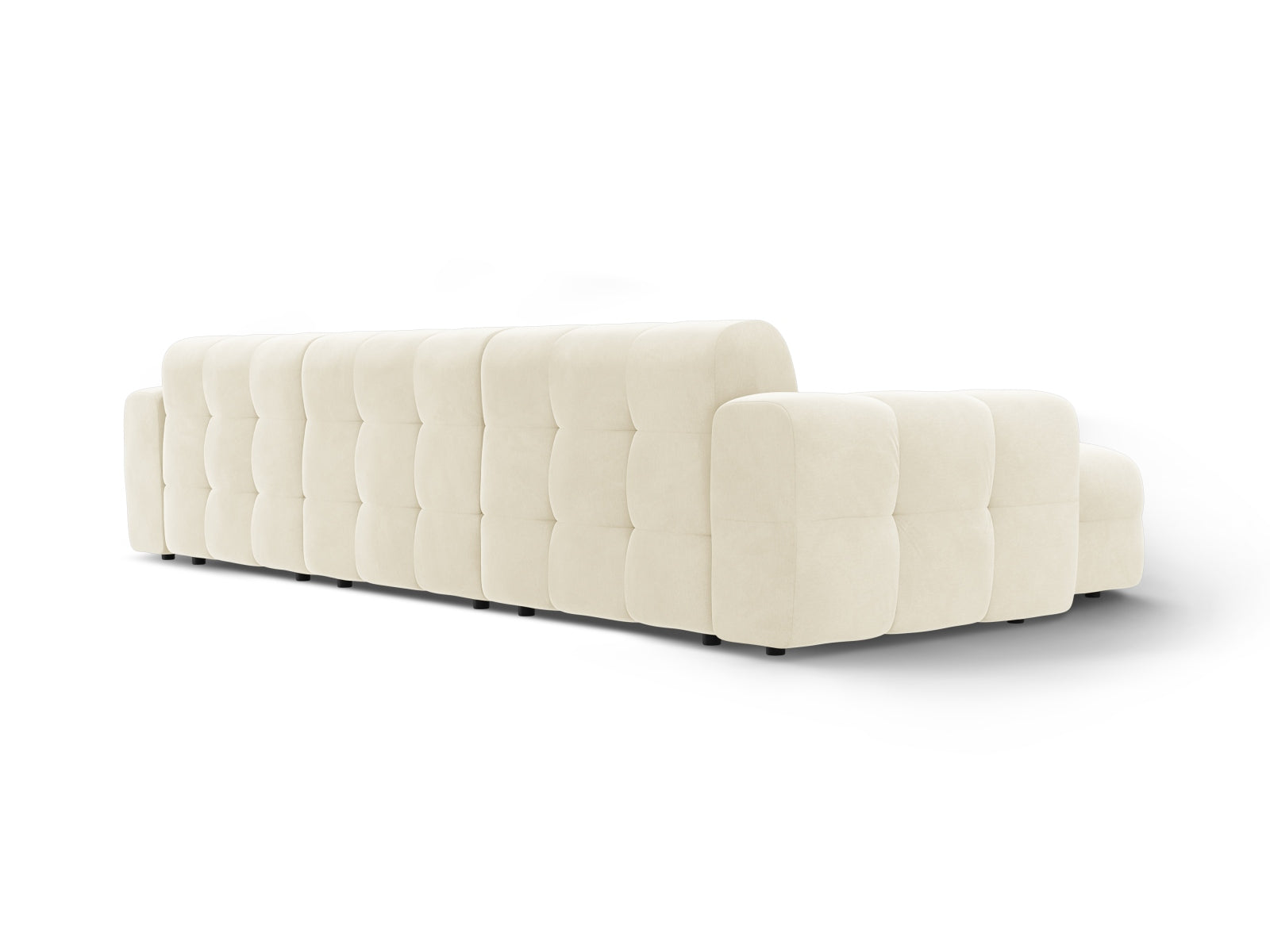 Erleben Sie das Kendal Velour links Ecksofa 5 Sitzer von Micadoni – elegantes Design, grosszügige Sitzfläche und unvergleichlicher Komfort für Ihr Wohnzimmer.