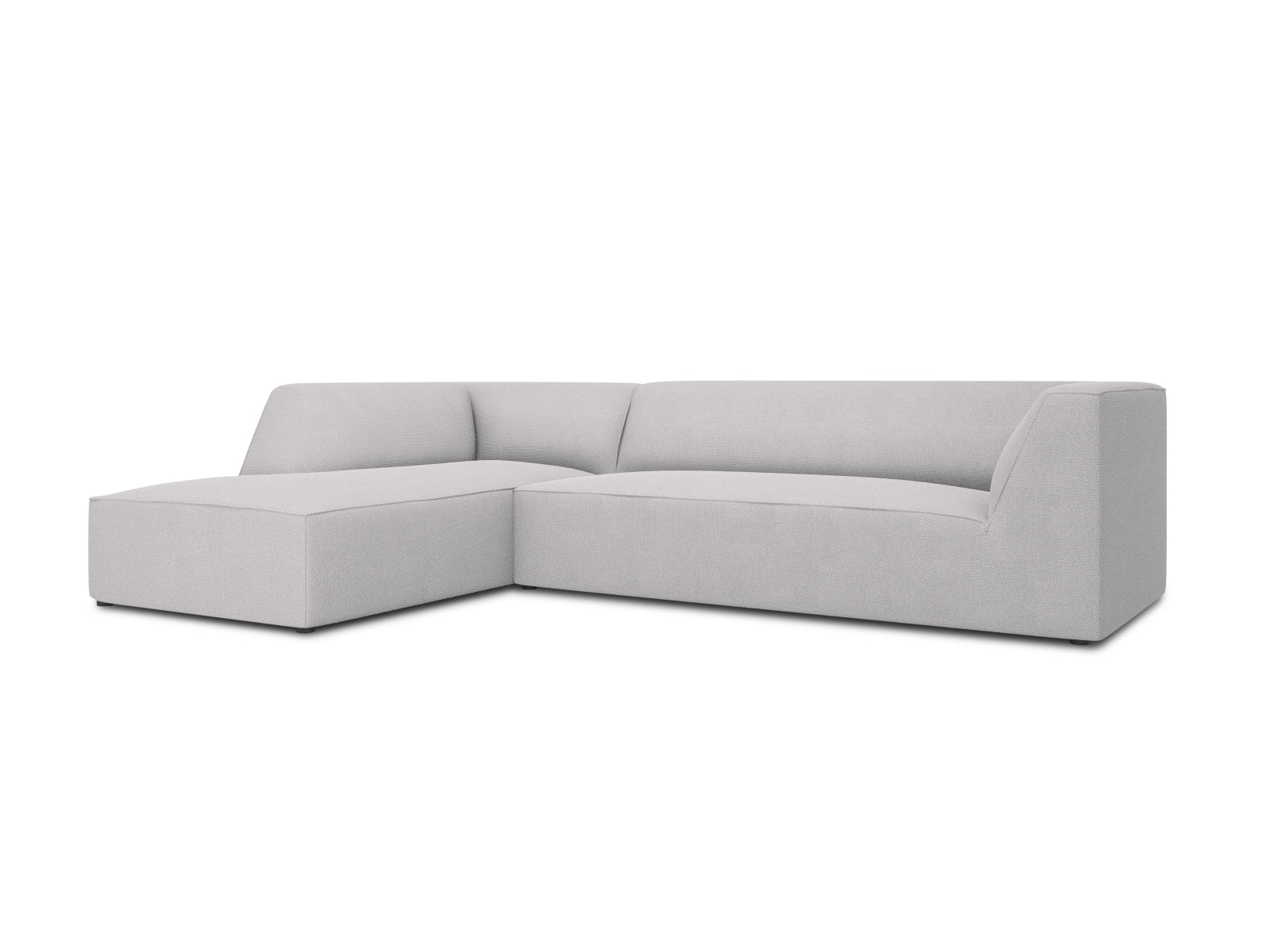 Ruby Modulares Ecksofa links 4 Sitzer in Light Grey präsentiert im Onlineshop von KAQTU Design AG. Ecksofa links ist von Micadoni