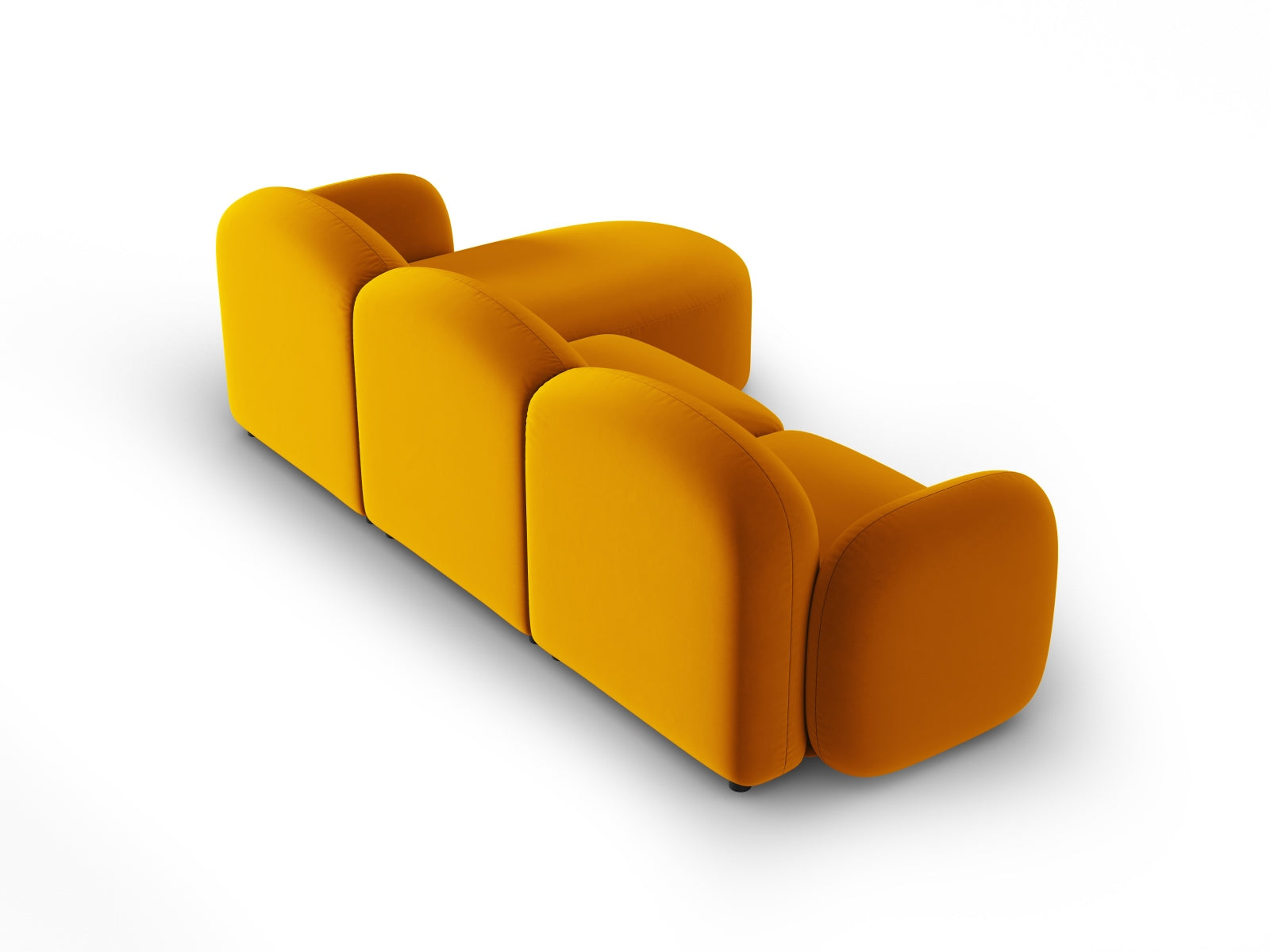 Erleben Sie das stilvolle Blair Velour links Ecksofa 4-Sitzer von Micadoni – ideal für gemütliche Abende und moderne Wohnkonzepte.