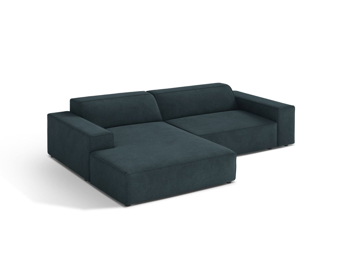 3-Sitzer Ecksofa links modular Jodie in Deep Petrol-Liberty präsentiert im Onlineshop von KAQTU Design AG. Ecksofa links ist von Micadoni
