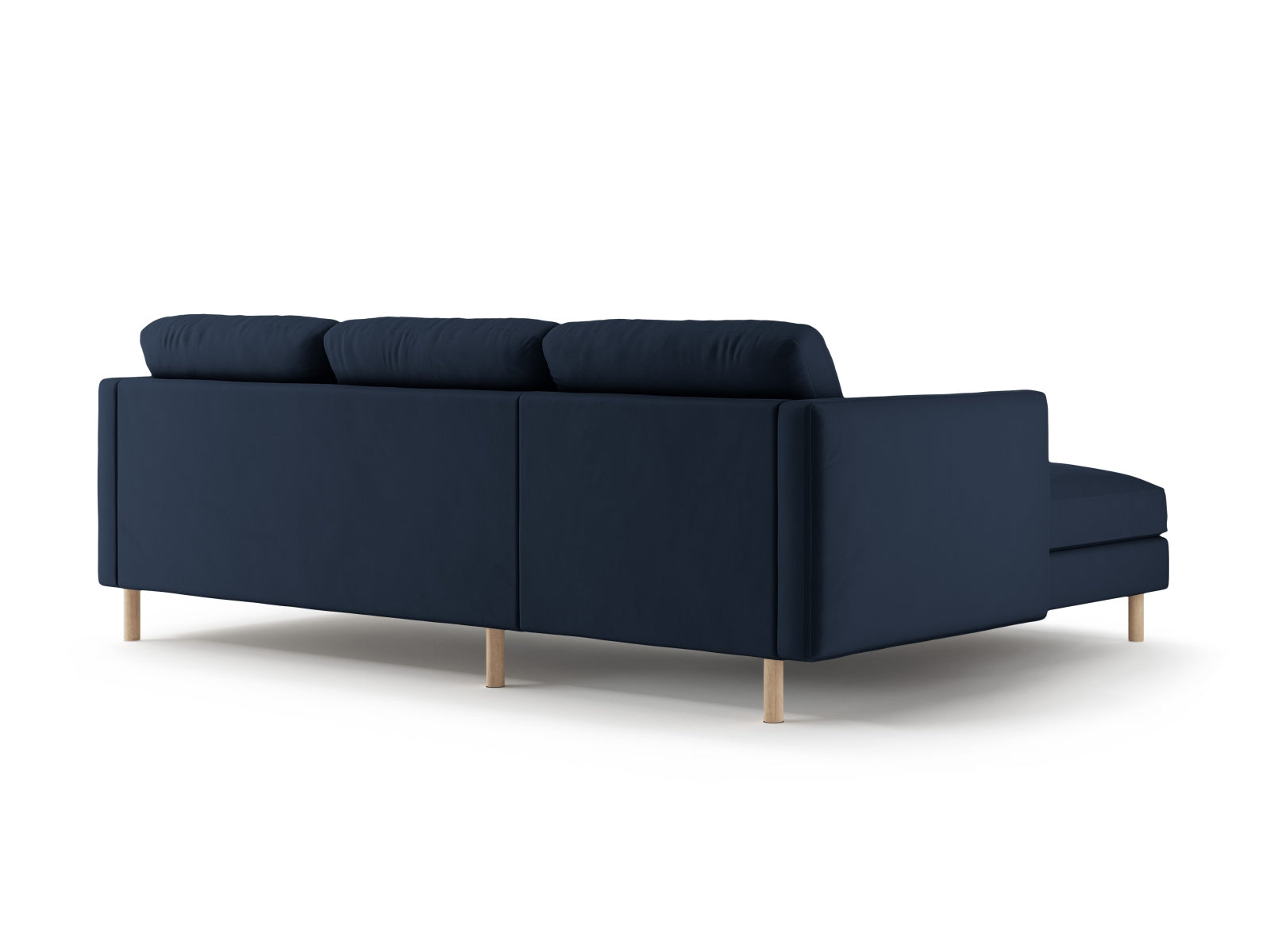 Erleben Sie das Eden Velour links Ecksofa 3 Sitzer von Micadoni: Stilvolles Velours, elegantes Design und erstklassiger Sitzkomfort für Ihr Wohnzimmer.
