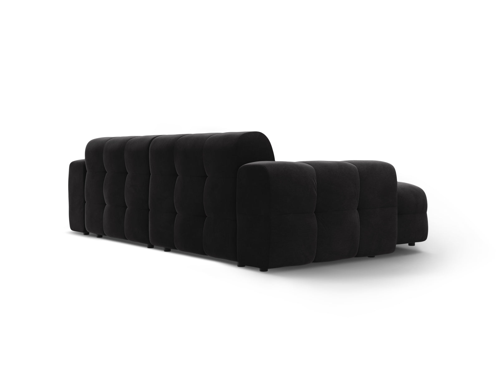 Entdecken Sie das Kendal Velour links Ecksofa 4 Sitzer von Micadoni – stilvolles Design, grosszügige Sitzfläche und höchsten Komfort für Ihr Zuhause.