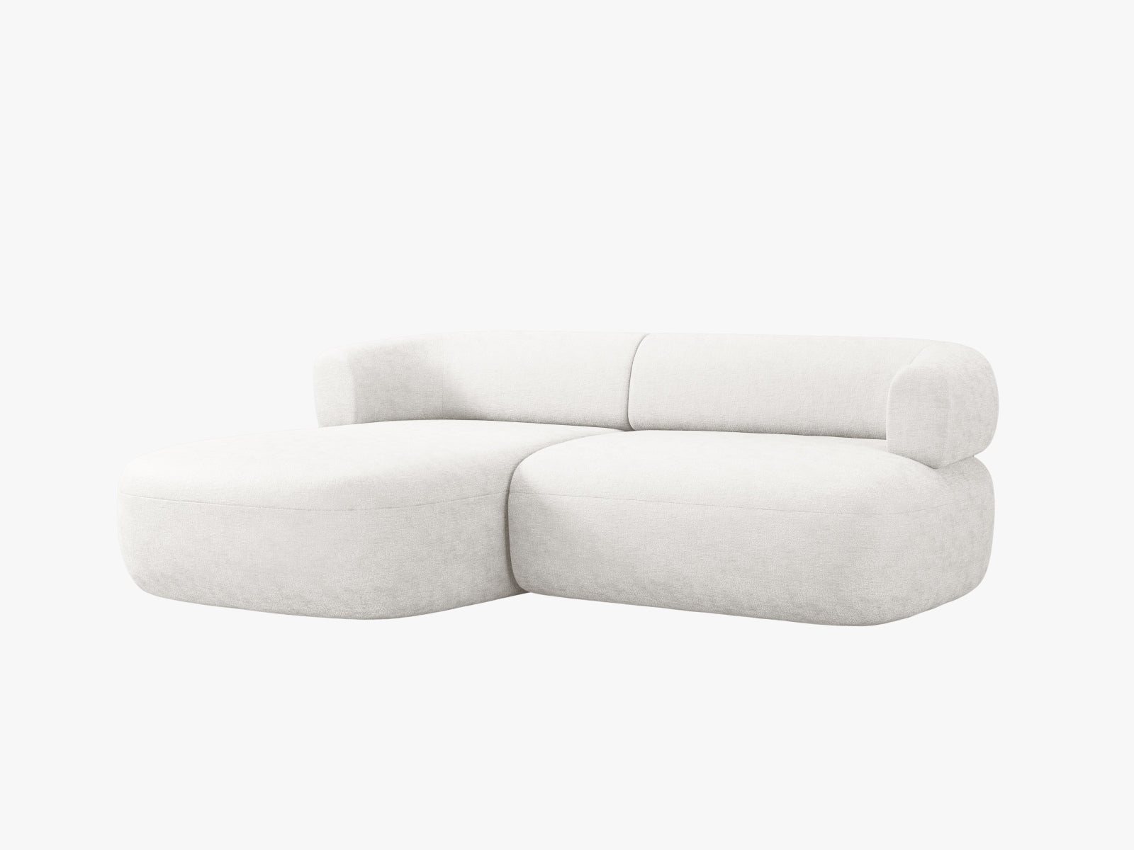 Jenny Ecksofa links 5 Sitzer in Light Beige präsentiert im Onlineshop von KAQTU Design AG. Ecksofa links ist von Micadoni