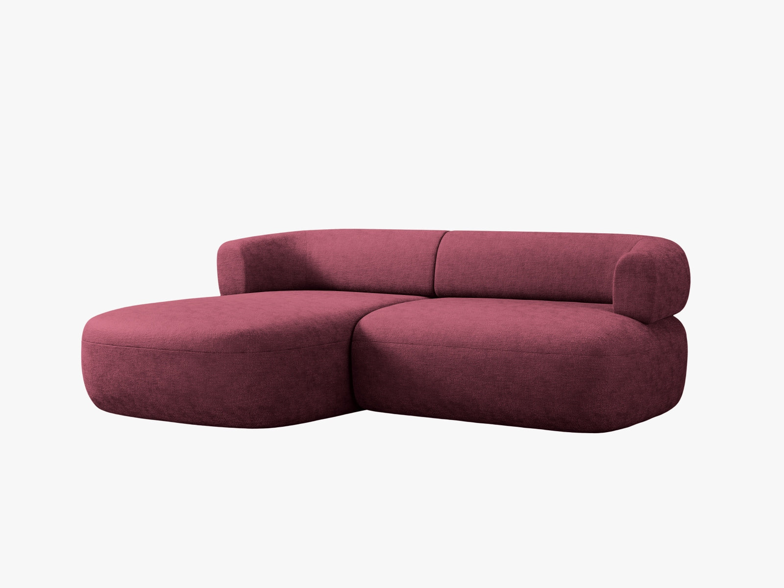 Jenny Ecksofa links 5 Sitzer in Cherrywood präsentiert im Onlineshop von KAQTU Design AG. Ecksofa links ist von Micadoni