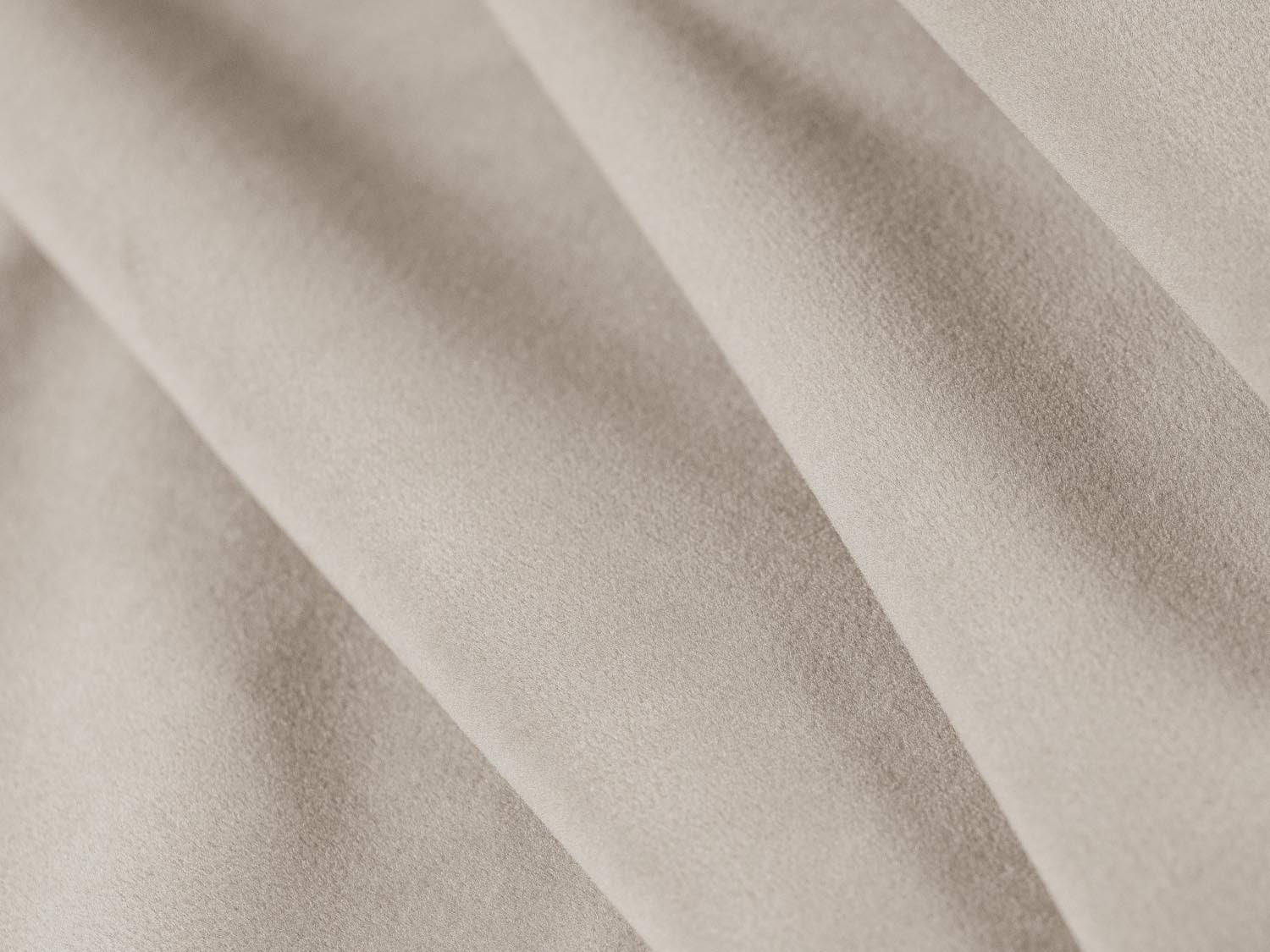 Torino Velour links Ecksofa 3 Sitzer in Ecru präsentiert im Onlineshop von KAQTU Design AG. Ecksofa links ist von Micadoni