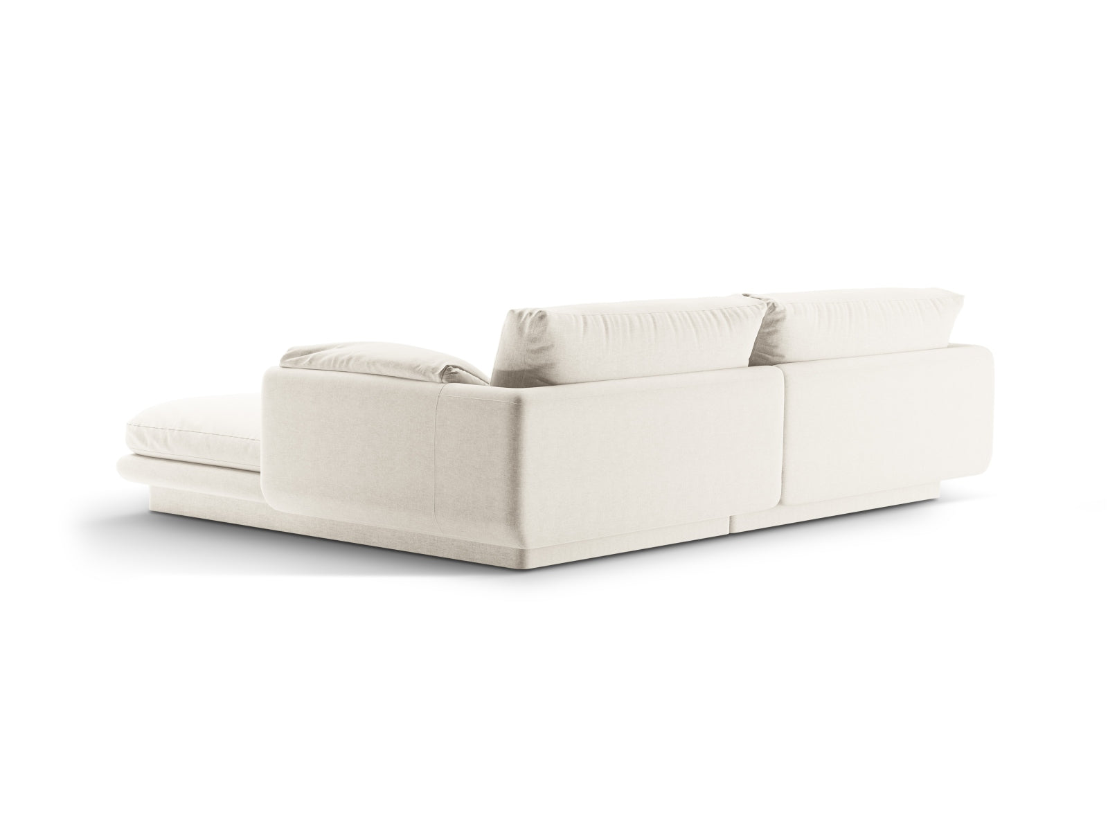 Torino Ecksofa links 3 Sitzer in Ivory präsentiert im Onlineshop von KAQTU Design AG. Ecksofa links ist von Micadoni