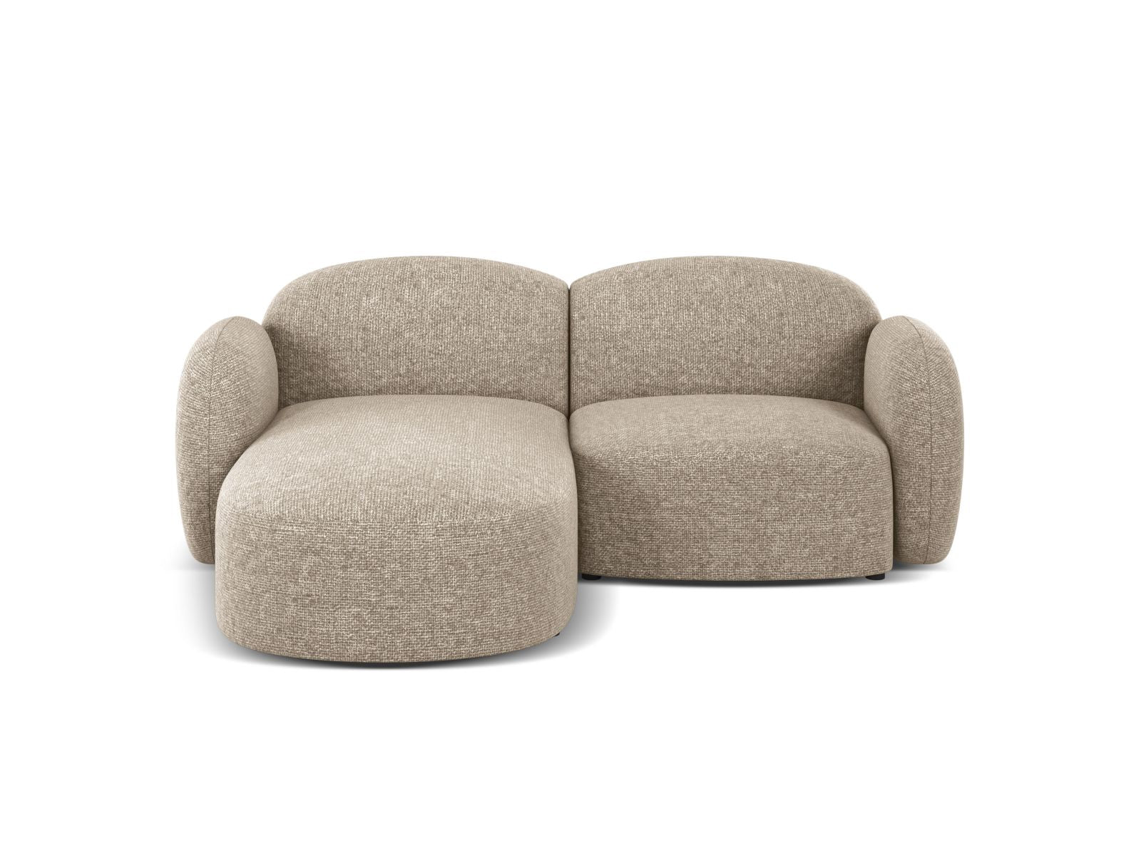 3-Sitzer Ecksofa links Blair in Dark Beige-Eden präsentiert im Onlineshop von KAQTU Design AG. Ecksofa links ist von Micadoni