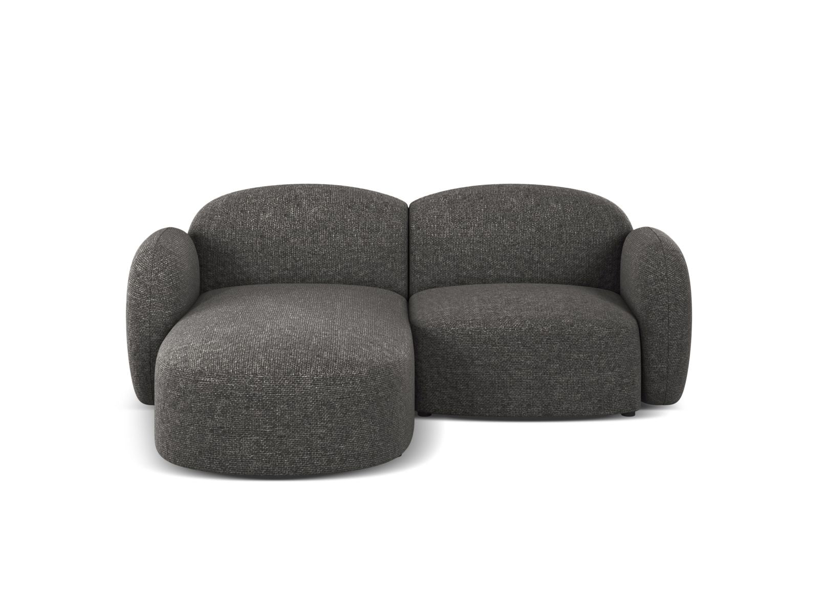 3-Sitzer Ecksofa links Blair in Dark Grey-Eden präsentiert im Onlineshop von KAQTU Design AG. Ecksofa links ist von Micadoni
