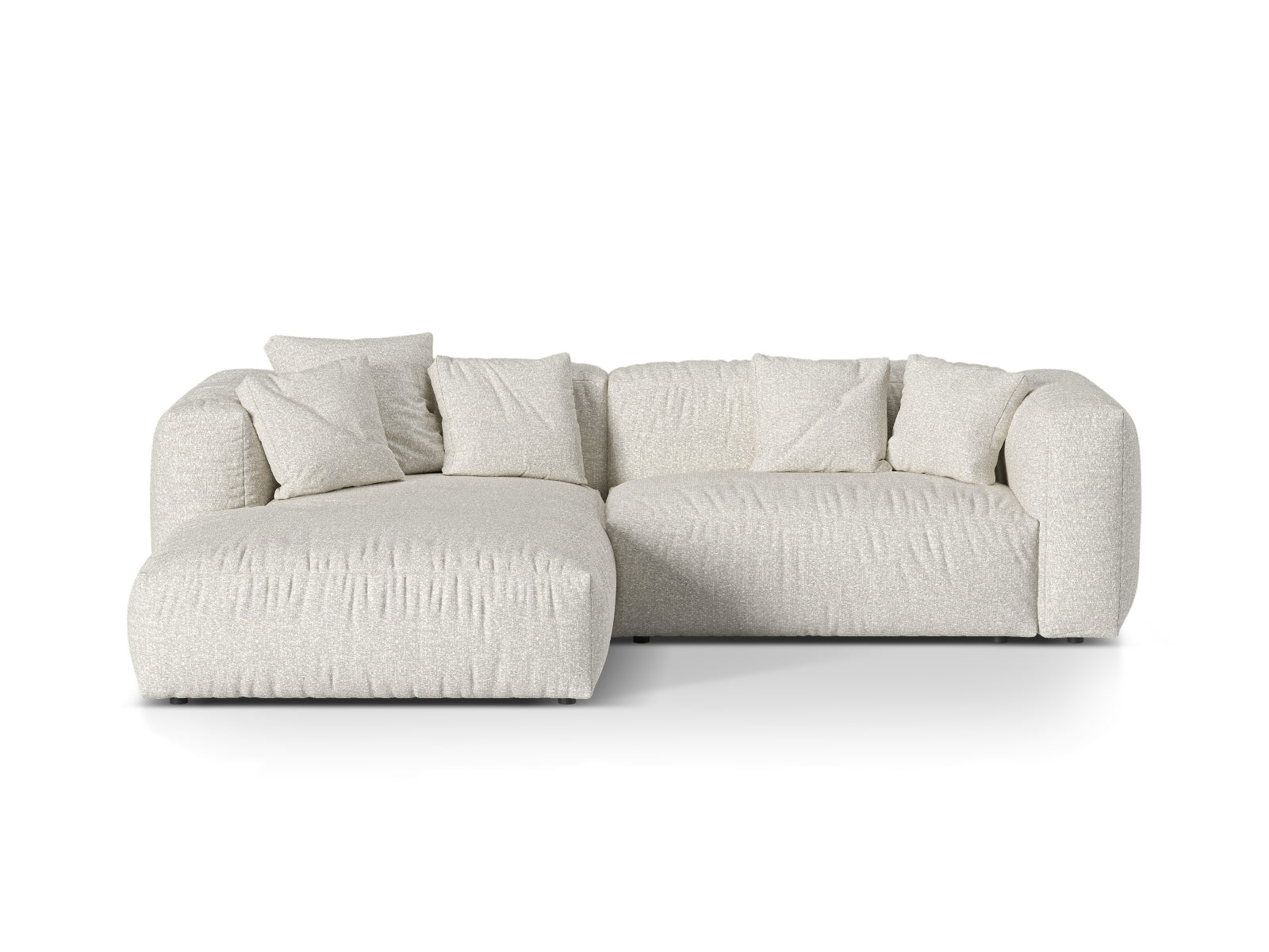 Elegantes 2-Sitzer Ecksofa links Martina von Micadoni, ideal für moderne Wohnkonzepte und gemütliche Stunden zu zweit.