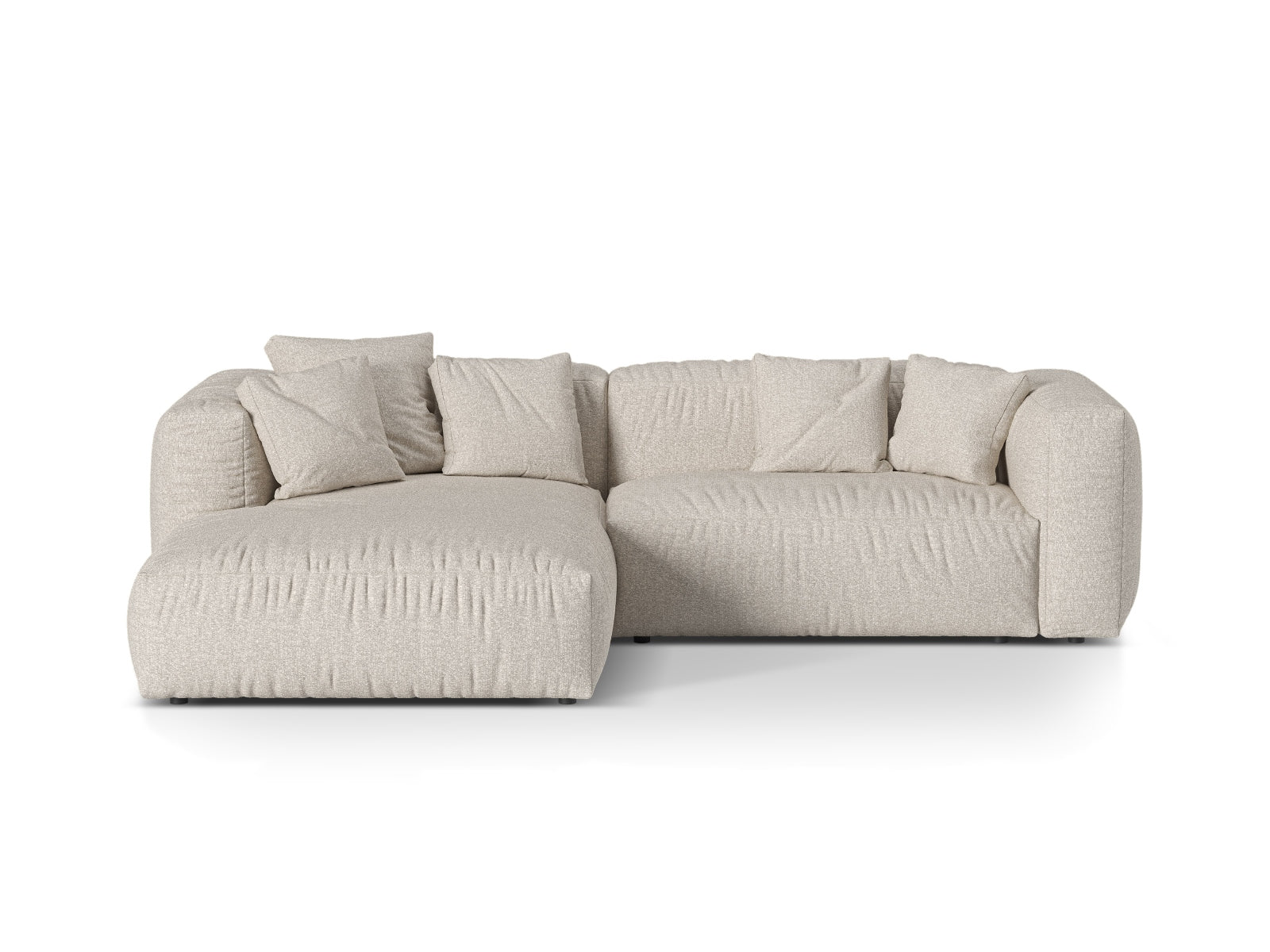 Elegantes 2-Sitzer Ecksofa links Martina von Micadoni, perfekt für stilvolle Wohnzimmer, bietet hohen Komfort und modernes Design.