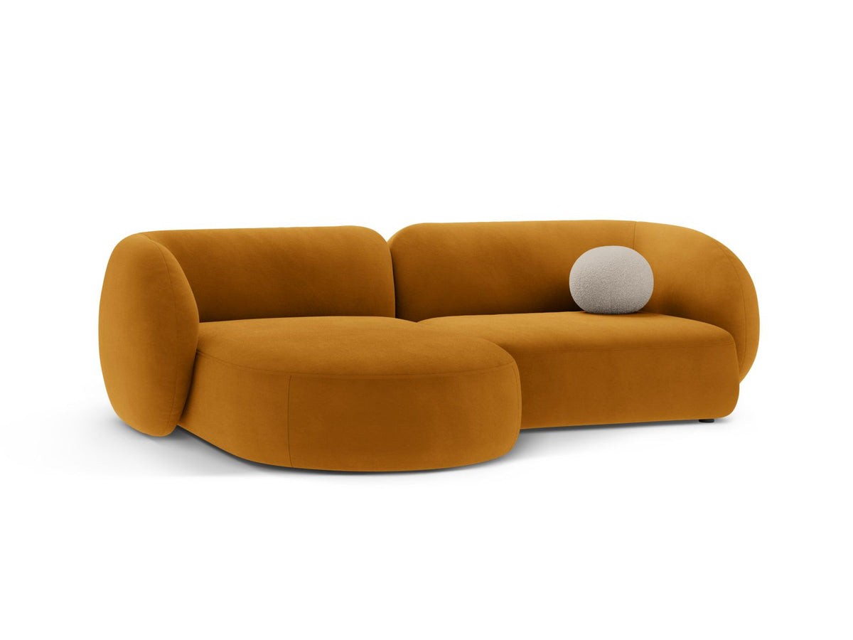 2-Sitzer Modular Ecksofa links Kate in Yellow-Salvador präsentiert im Onlineshop von KAQTU Design AG. Ecksofa links ist von Micadoni