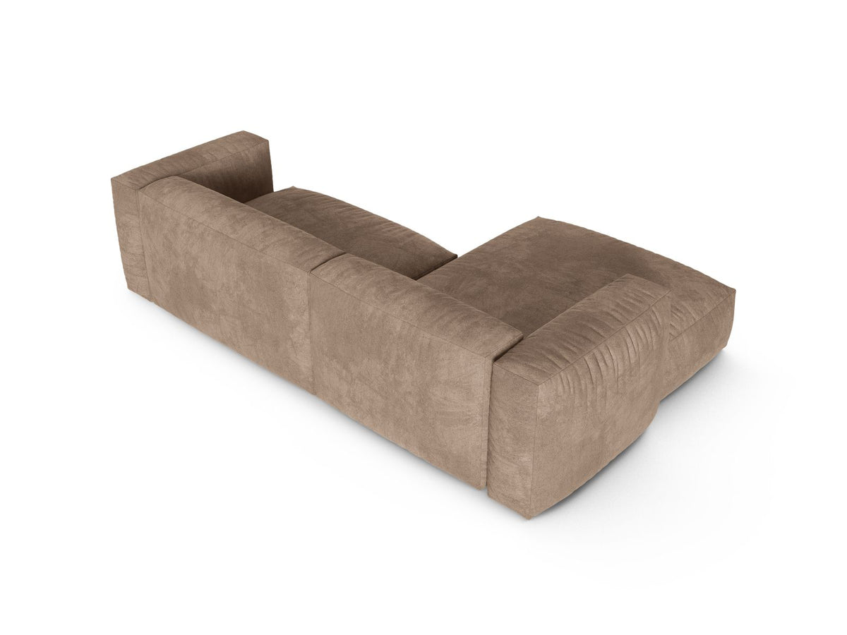 2-Sitzer XL Modular Ecksofa links Martina in Dark Beige-Vogue präsentiert im Onlineshop von KAQTU Design AG. Ecksofa links ist von Micadoni