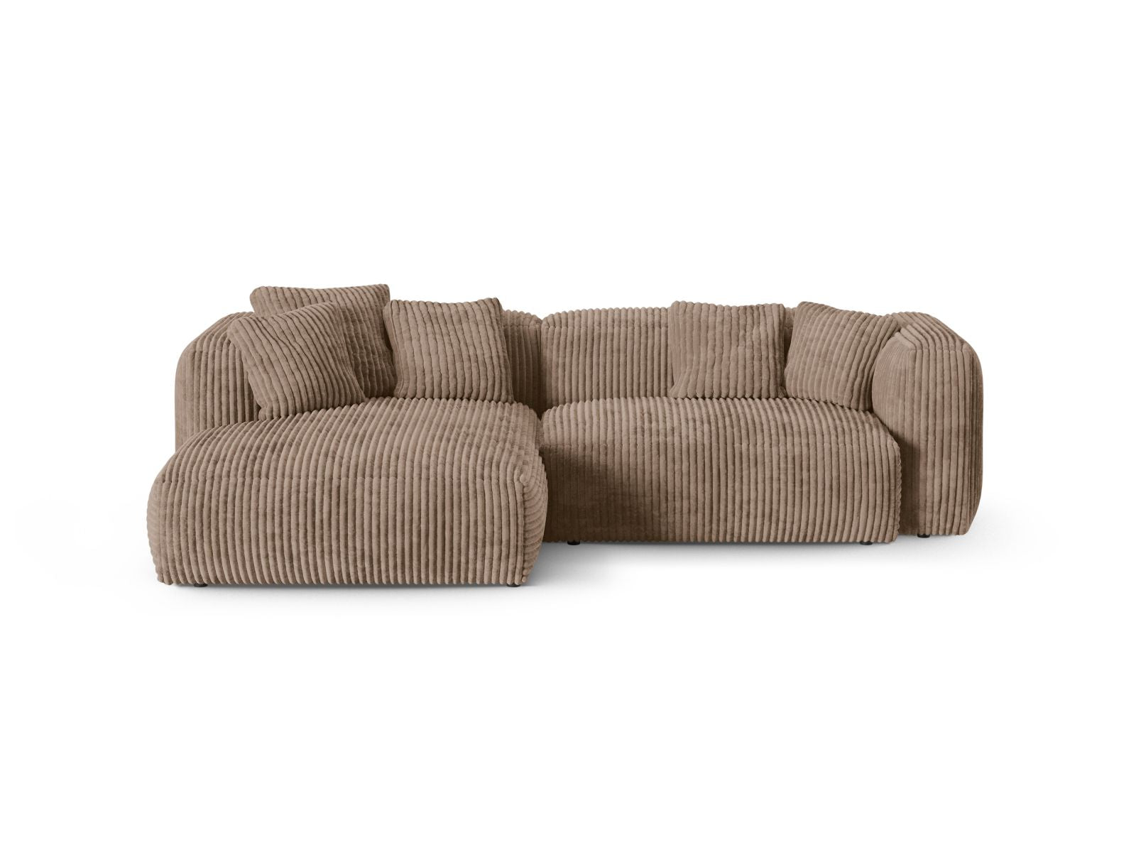 2-Sitzer Ecksofa links modular XL Martina in Acorn-Tilia präsentiert im Onlineshop von KAQTU Design AG. Ecksofa links ist von Micadoni