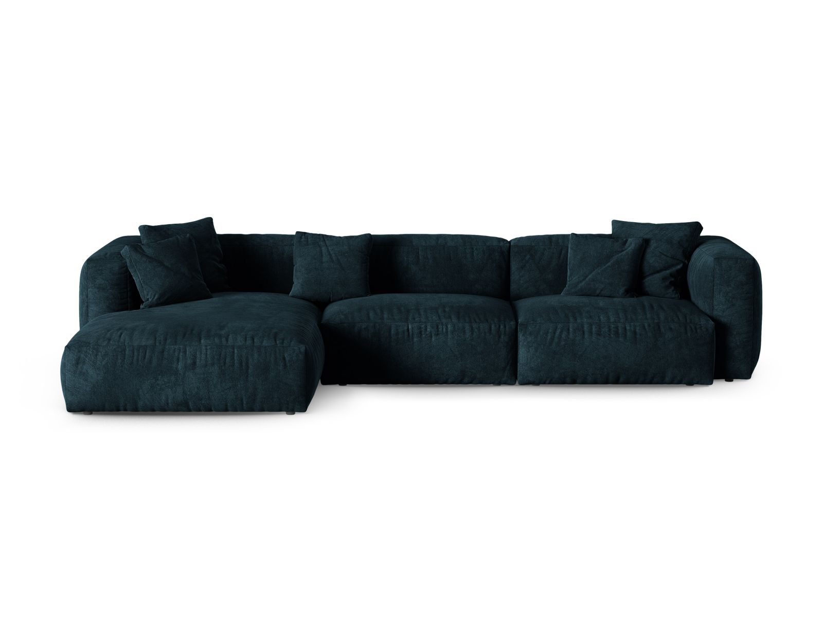 3-Sitzer XL Modular Ecksofa links Martina in Deep Petrol-Vogue präsentiert im Onlineshop von KAQTU Design AG. Ecksofa links ist von Micadoni