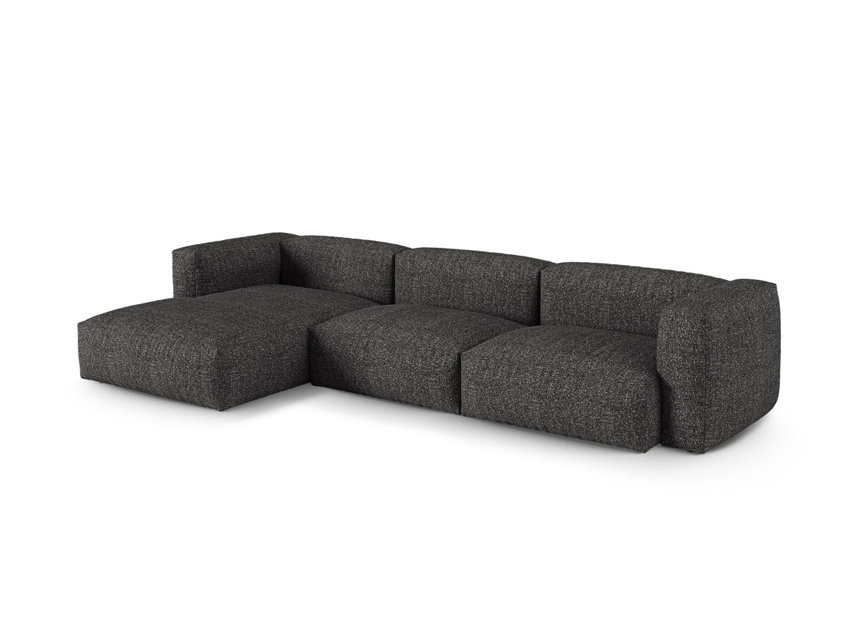 3-Sitzer Modular Ecksofa links XL Martina in Anthracite-Monet präsentiert im Onlineshop von KAQTU Design AG. Ecksofa links ist von Micadoni