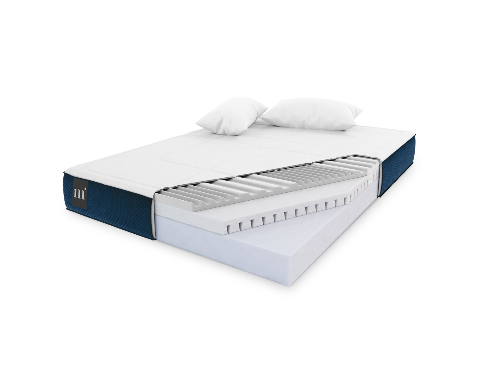 Lorne Foam Matratze  in White and Blue präsentiert im Onlineshop von KAQTU Design AG. Matratze ist von Micadoni