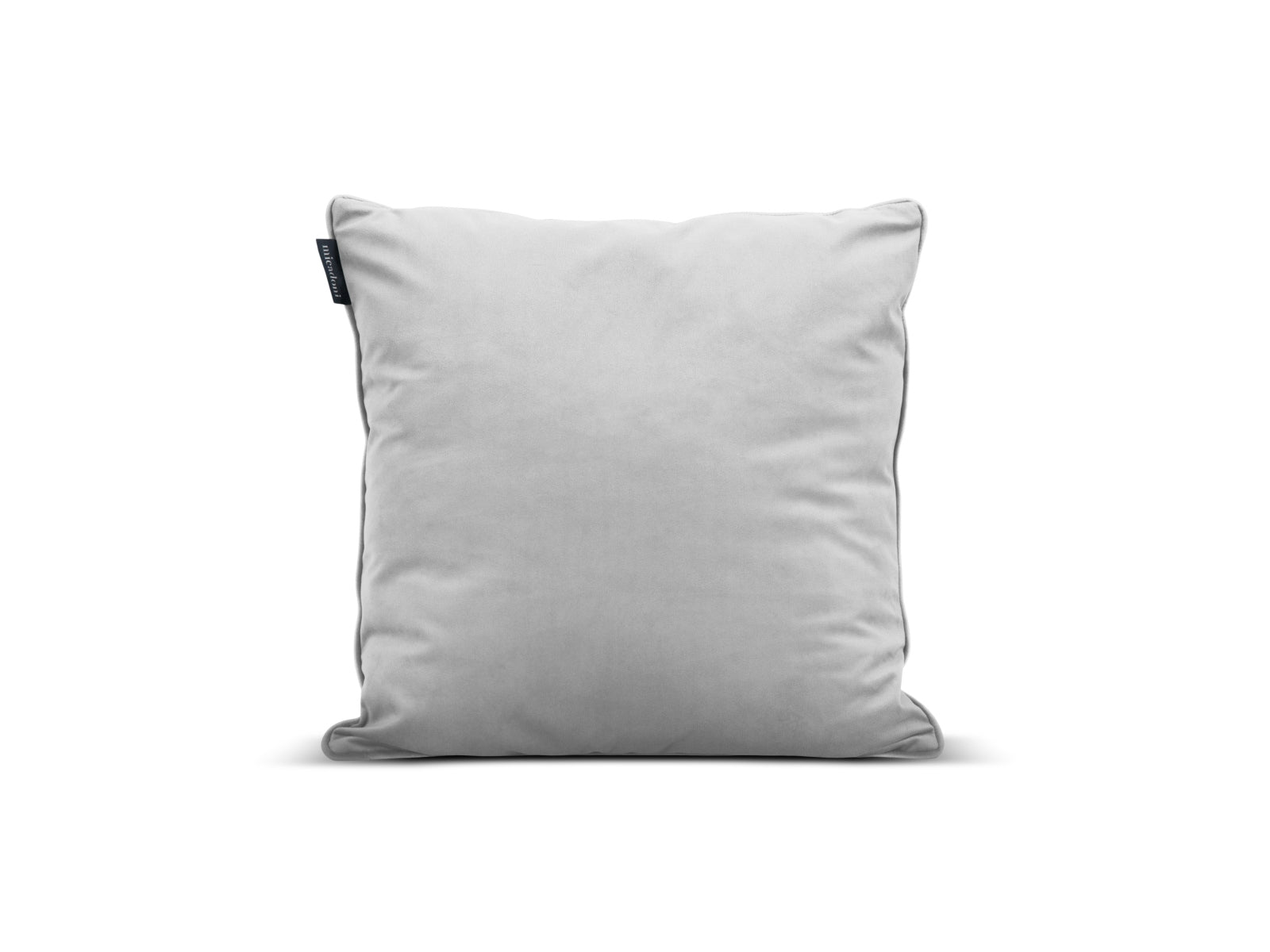 Rachel Velour Pillow  in Silver präsentiert im Onlineshop von KAQTU Design AG. Deko Kissen ist von Micadoni