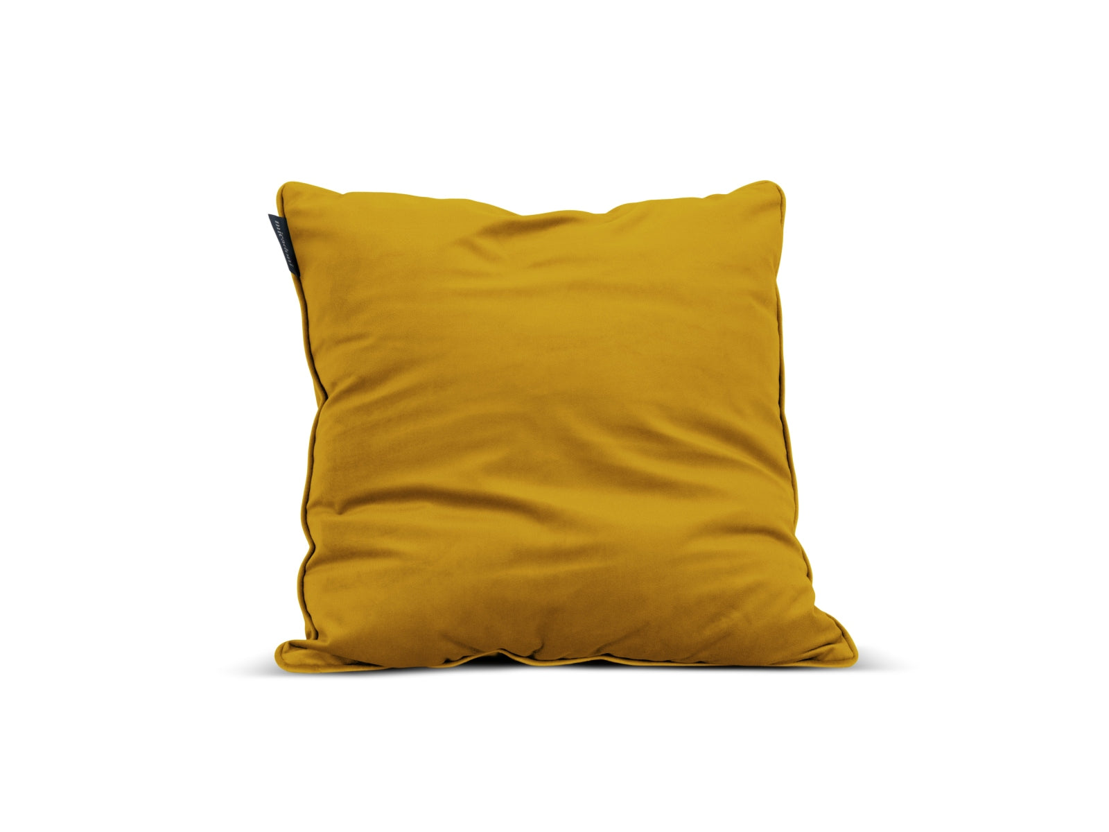 Rachel Velour Pillow  in Yellow präsentiert im Onlineshop von KAQTU Design AG. Deko Kissen ist von Micadoni