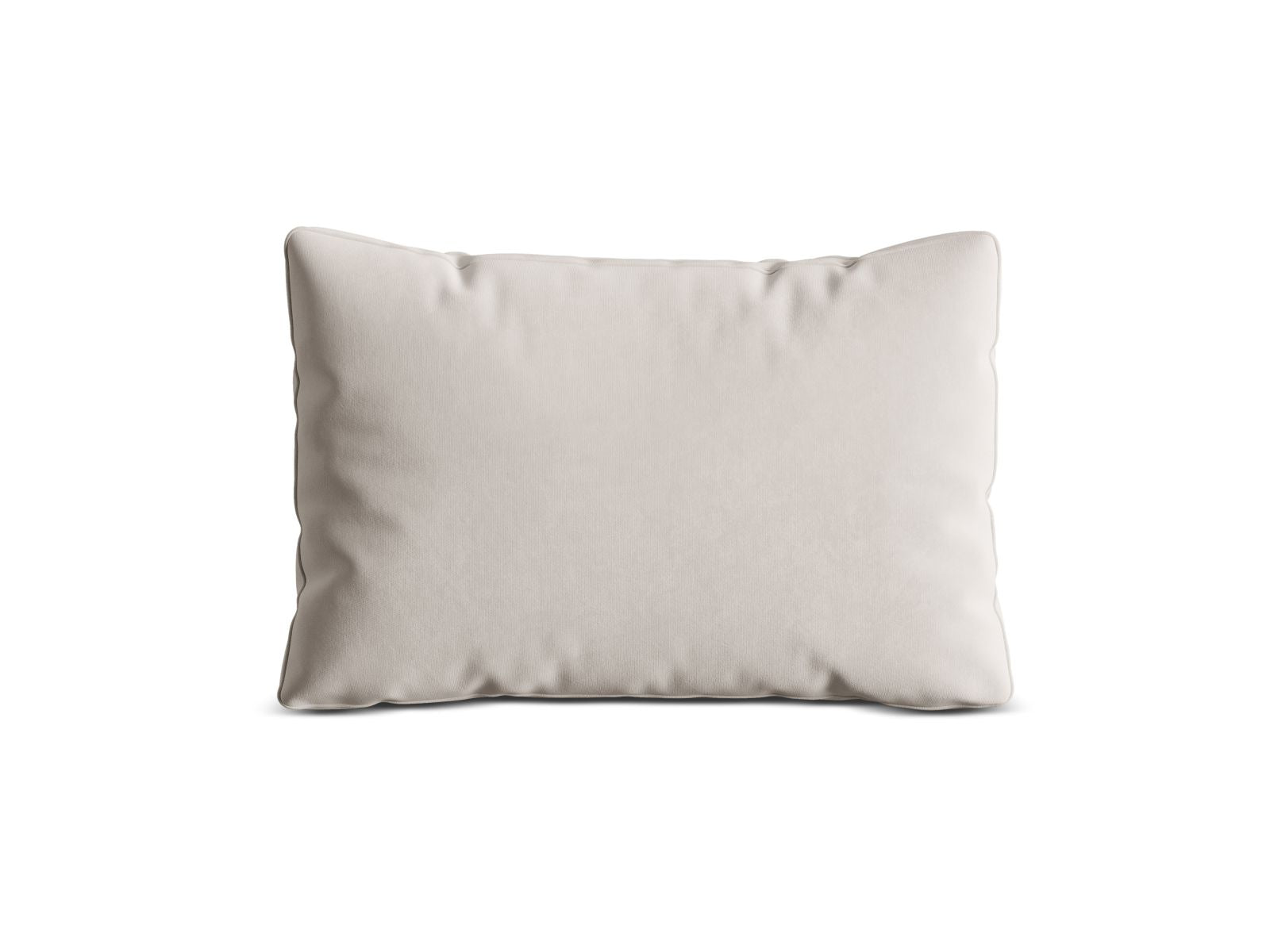Beige Deko Kissen Dreamy von Micadoni, stilvolles Accessoire für gemütliche Wohnräume, ideal für Sofa oder Bett.
