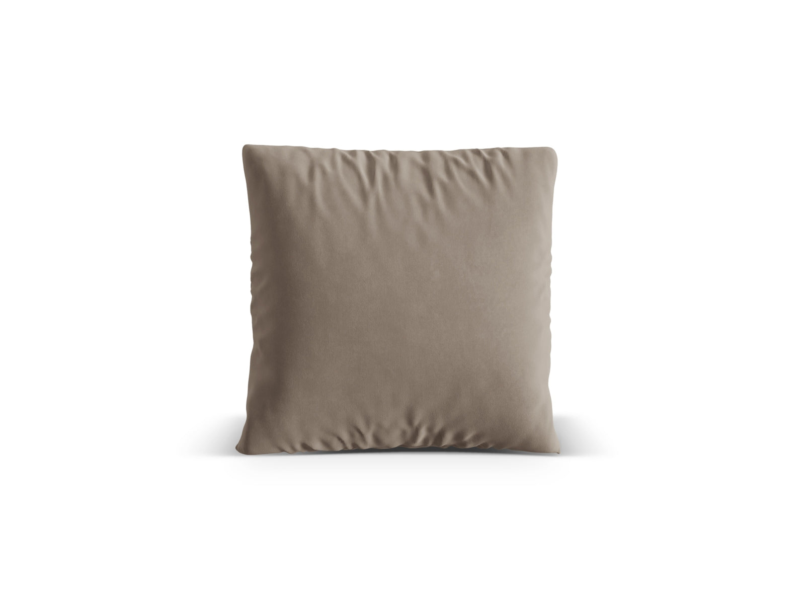 Nuria Velour Pillow  in Warm grey präsentiert im Onlineshop von KAQTU Design AG. Deko Kissen ist von Micadoni