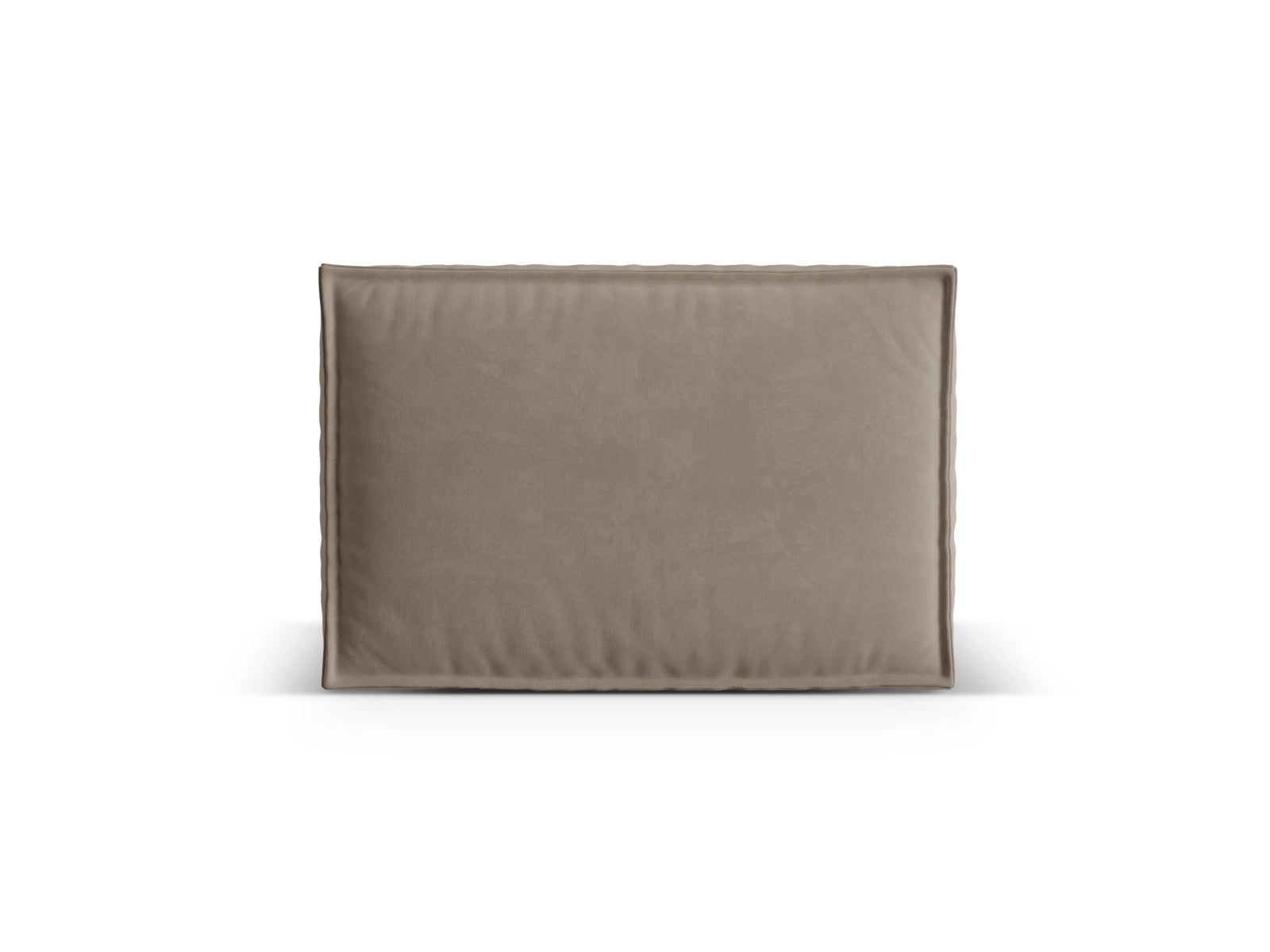 Nuria Velour Pillow  in Warm grey präsentiert im Onlineshop von KAQTU Design AG. Deko Kissen ist von Micadoni
