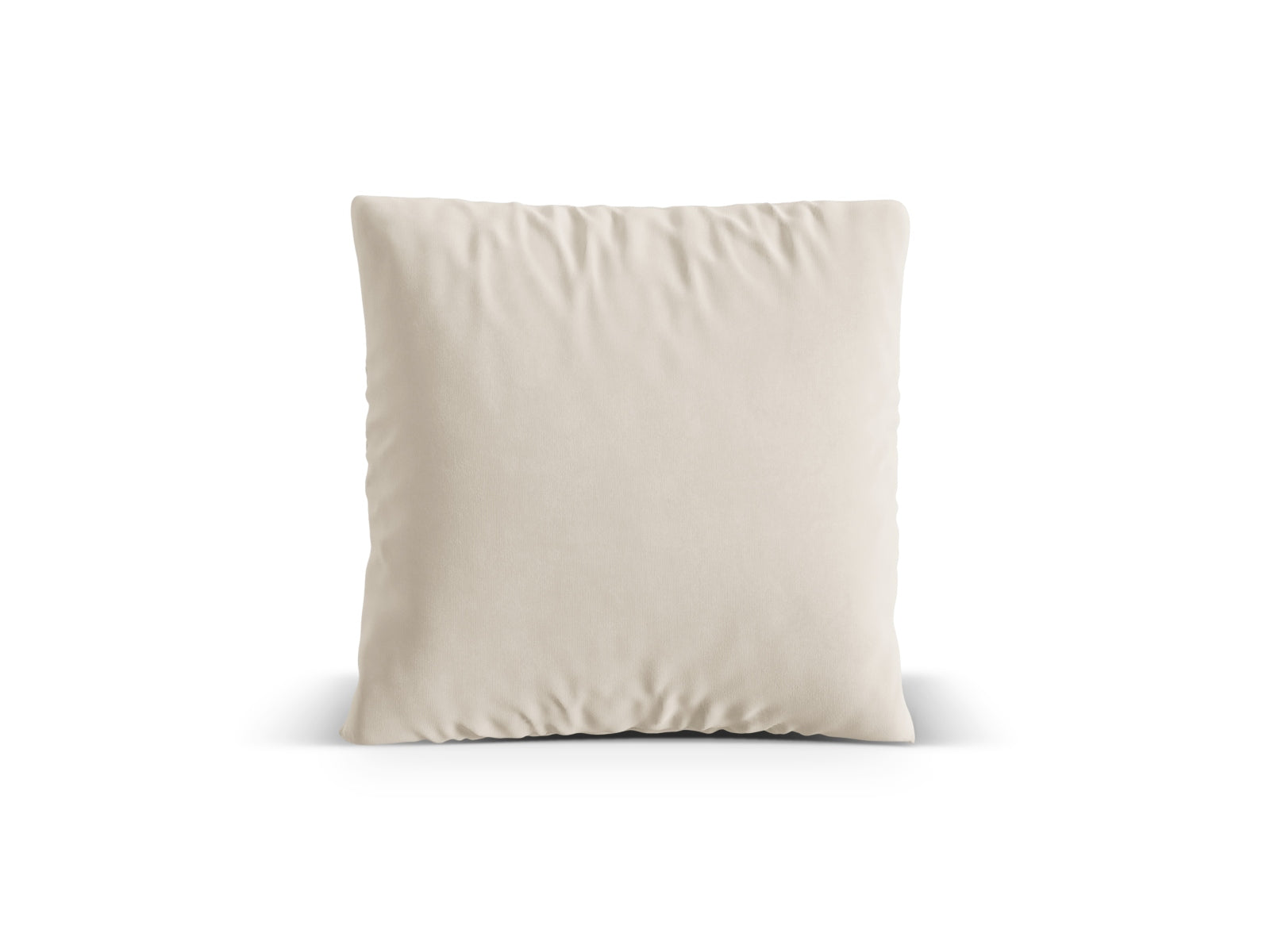 Nuria Velour Pillow  in Beige präsentiert im Onlineshop von KAQTU Design AG. Deko Kissen ist von Micadoni