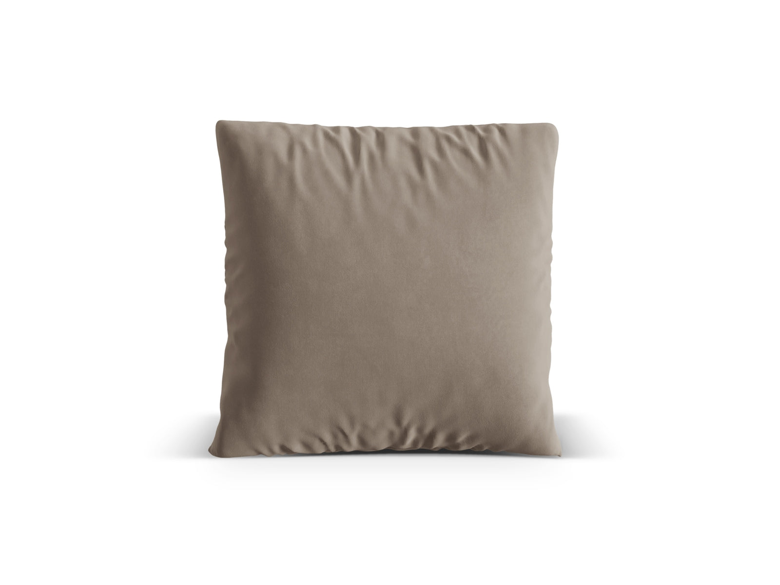 Nuria Velour Pillow  in Warm grey präsentiert im Onlineshop von KAQTU Design AG. Deko Kissen ist von Micadoni