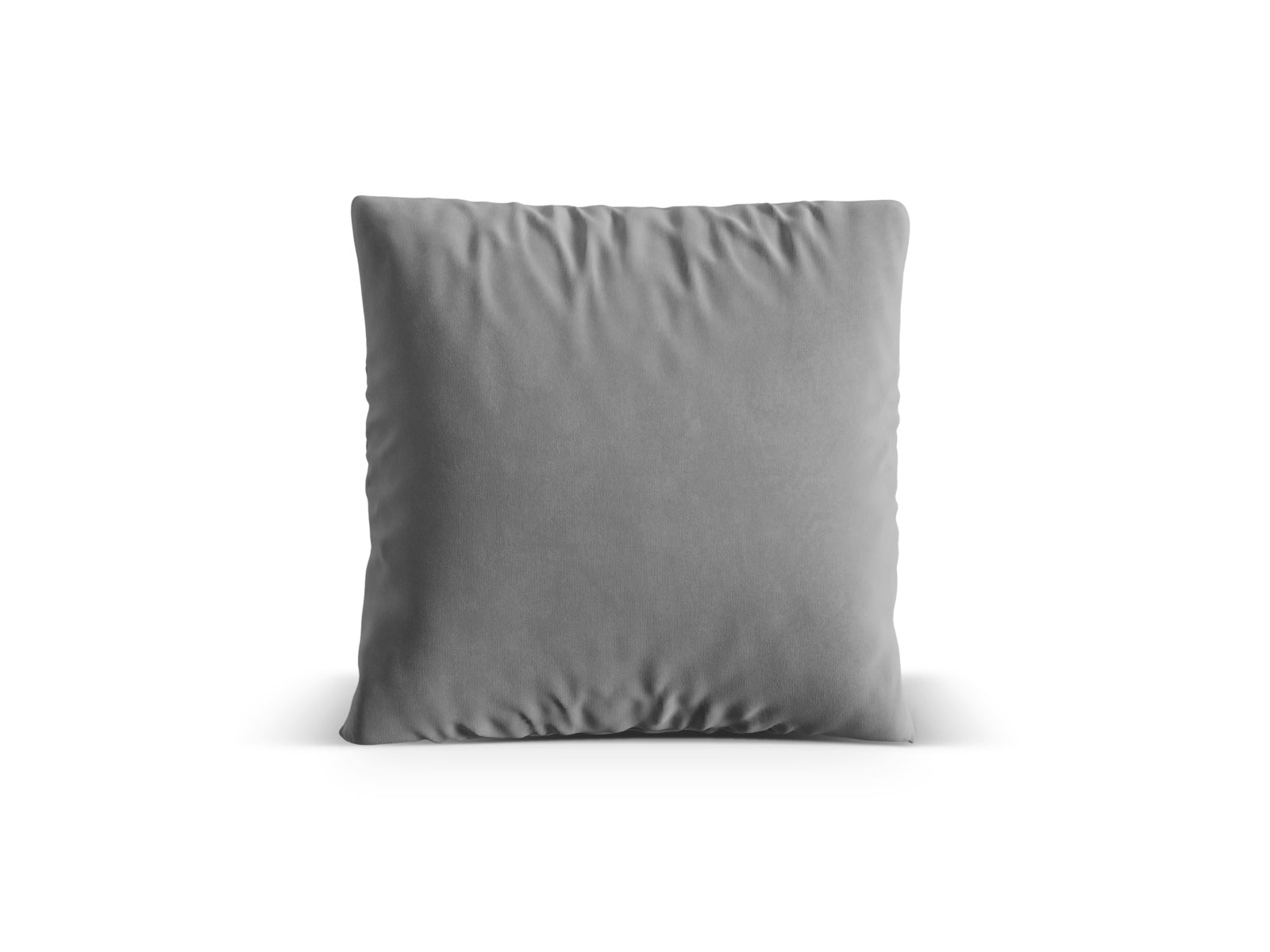 Nuria Velour Pillow  in Grey präsentiert im Onlineshop von KAQTU Design AG. Deko Kissen ist von Micadoni